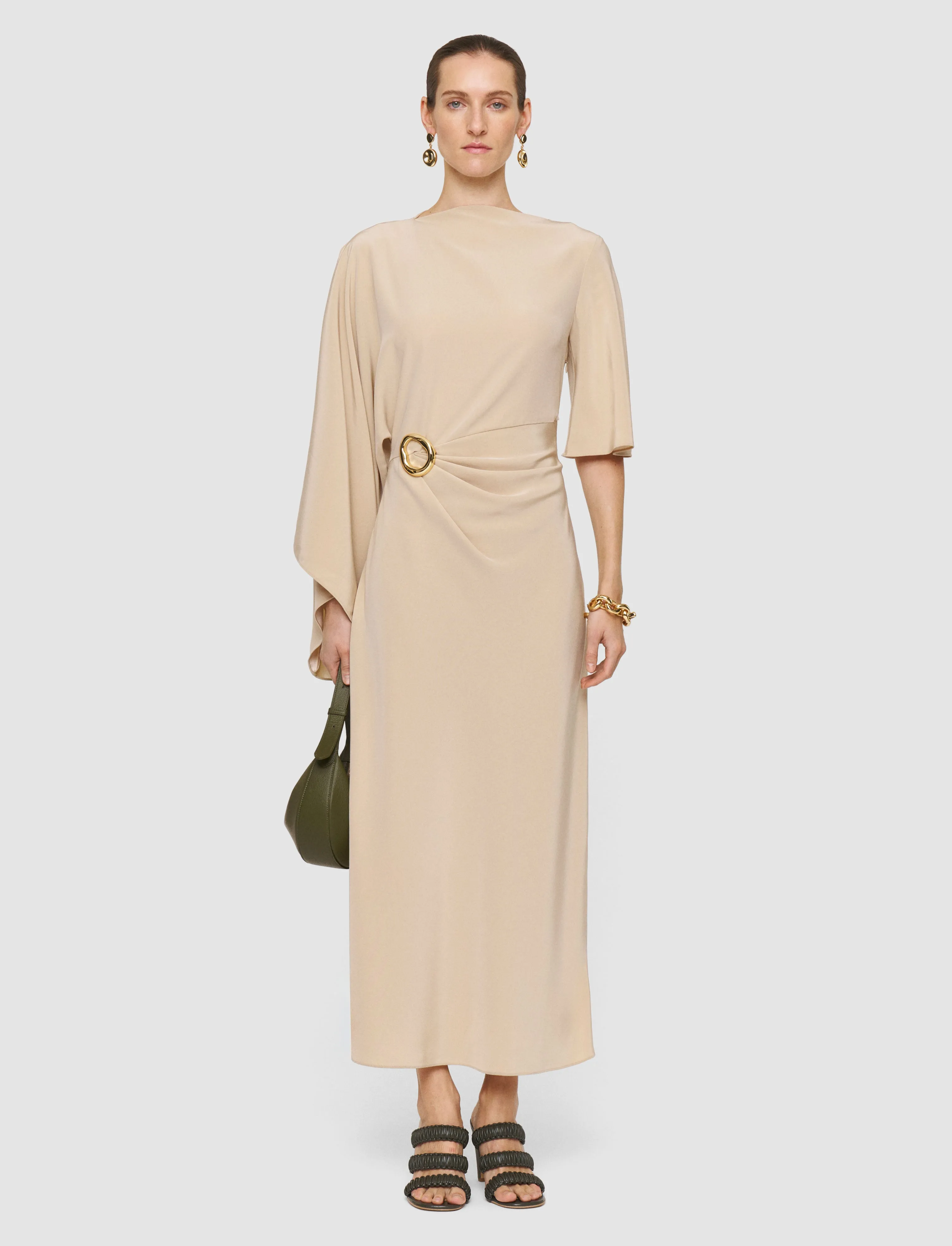 Joya Satin Twill Dress sold by Joseph product image thumbnail 2
