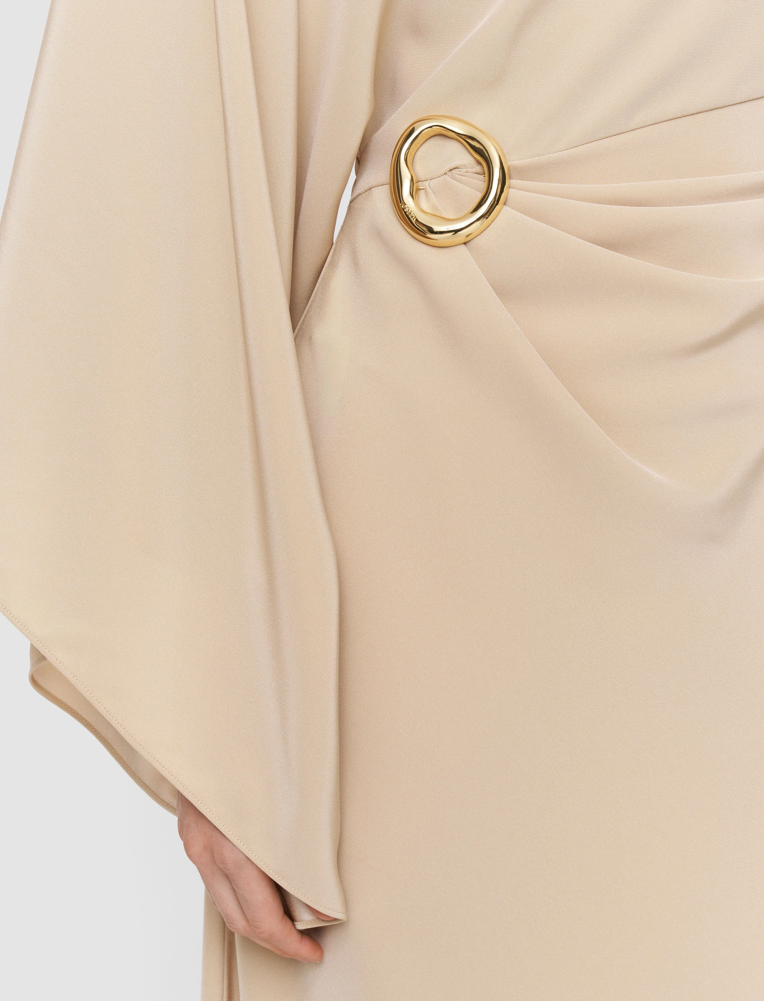 Joya Satin Twill Dress sold by Joseph product image thumbnail 4