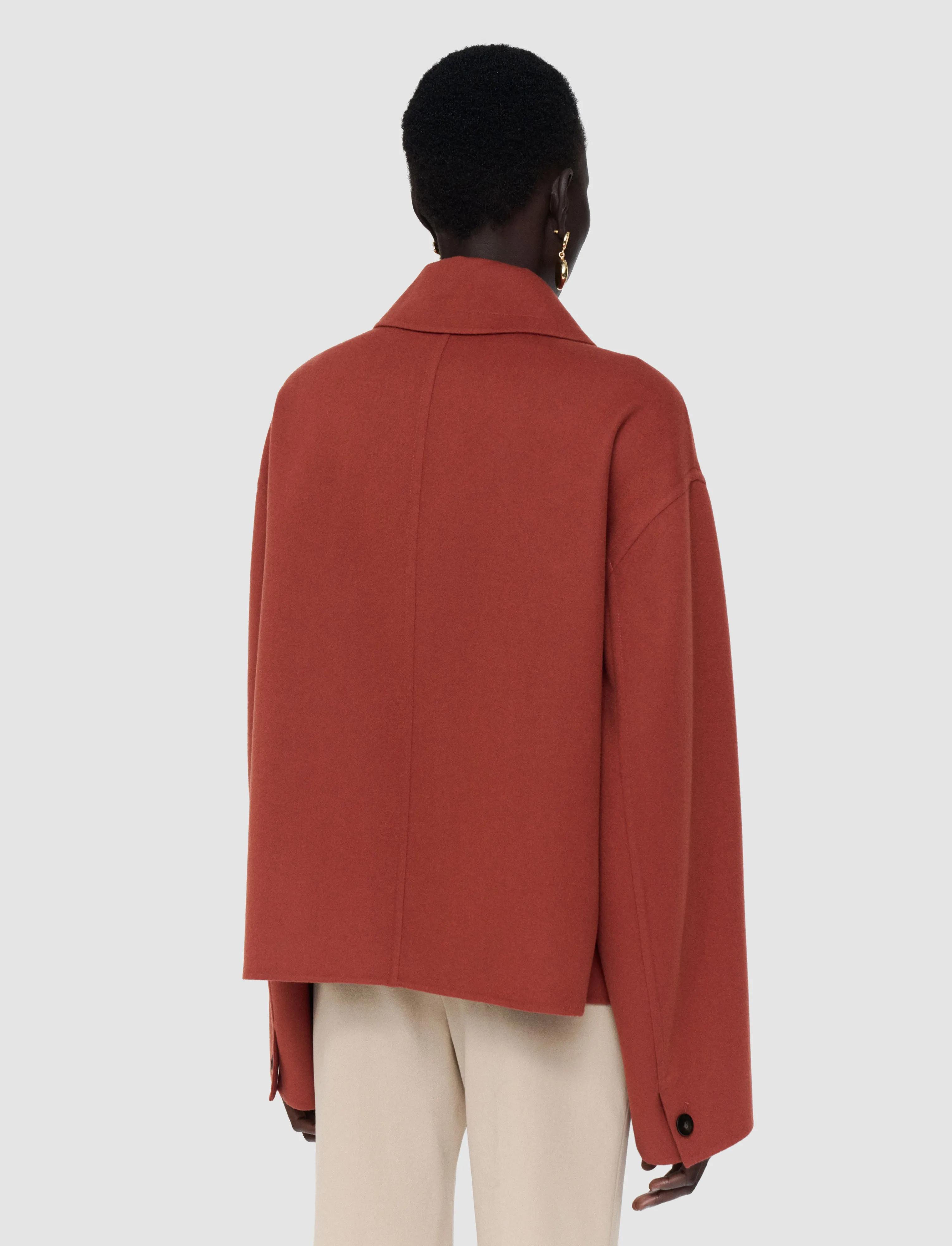 Kalaa Light Double Face Wool Jacket sold by Joseph product image thumbnail 3