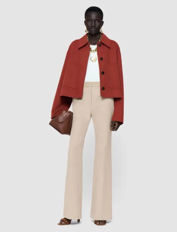 Kalaa Light Double Face Wool Jacket sold by Joseph