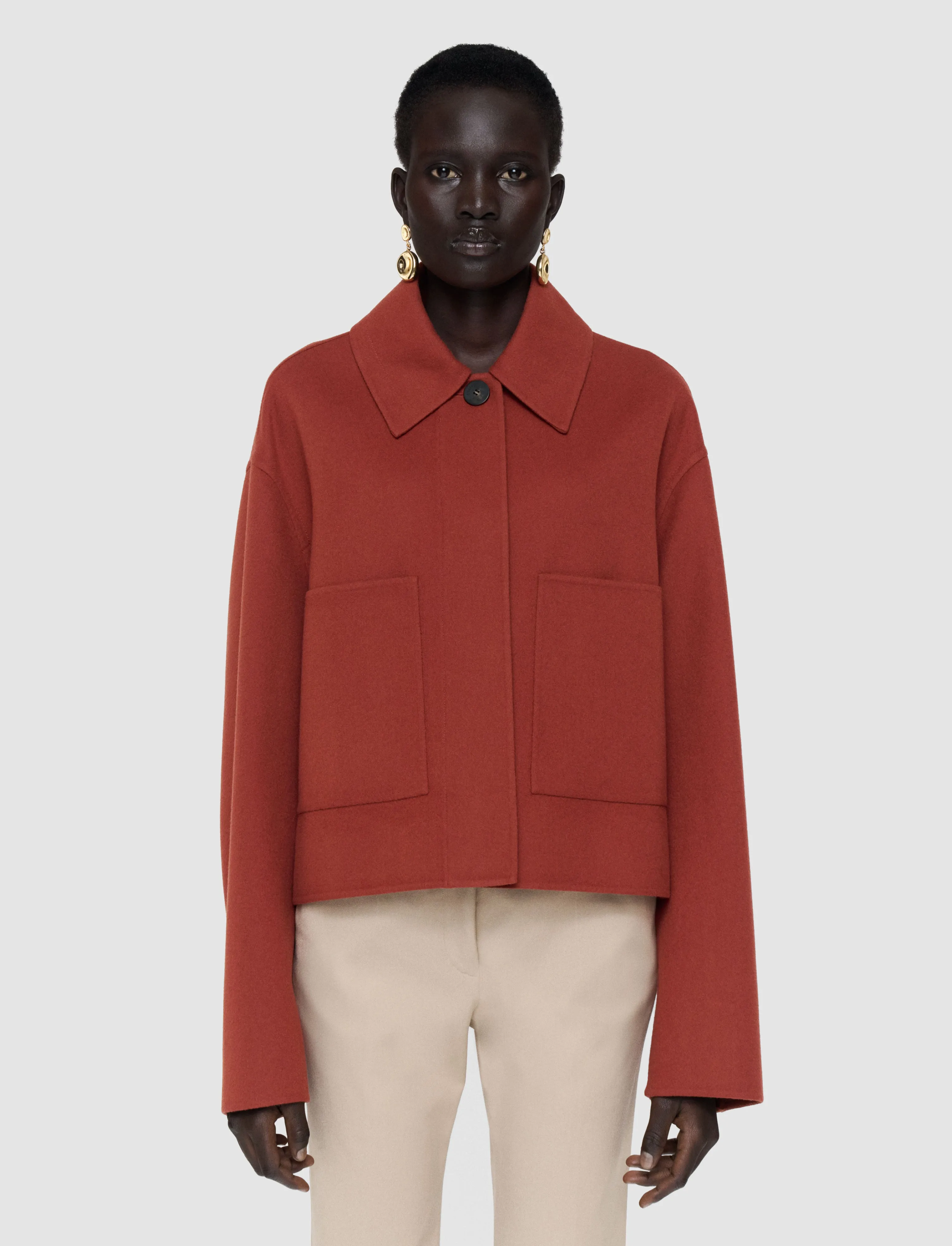 Kalaa Light Double Face Wool Jacket sold by Joseph product image thumbnail 2