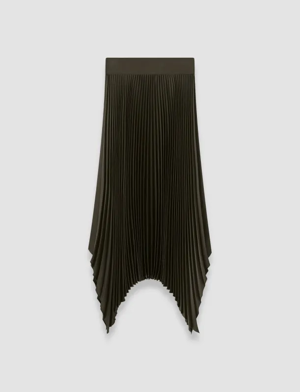 Ade Knit Weave Plissé Skirt sold by Joseph