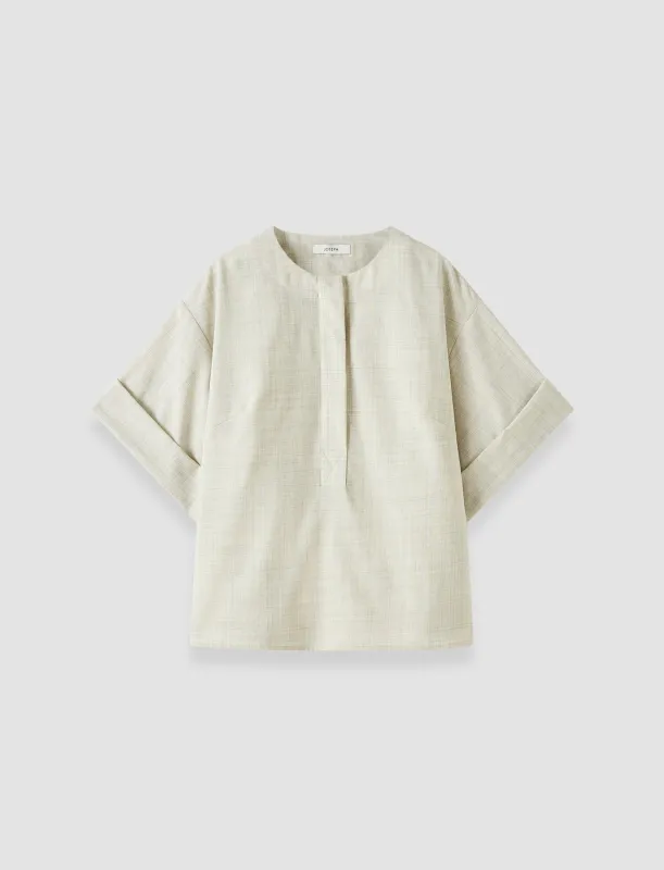 Yani Light Wool Blouse sold by Joseph