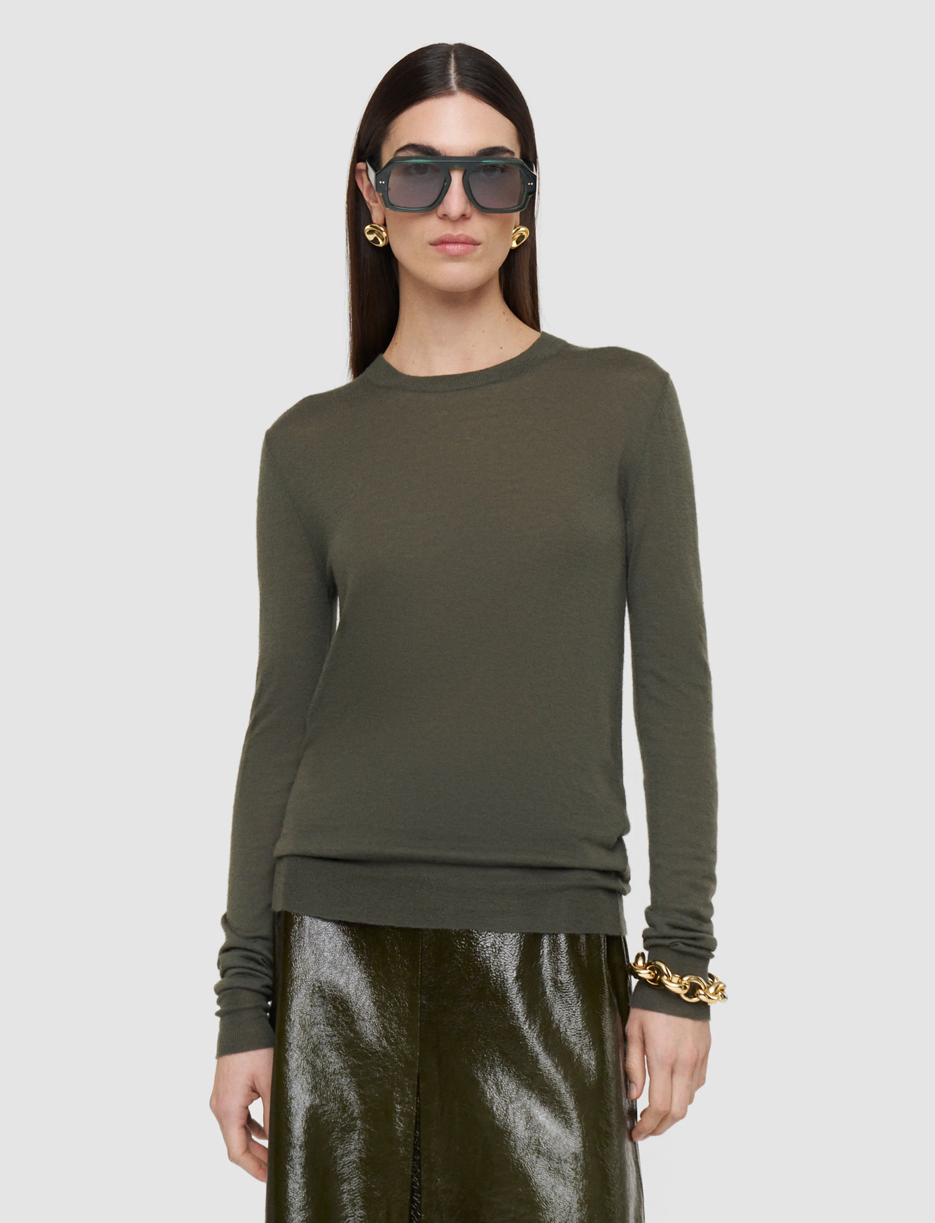 Cashair Round Neck Jumper sold by Joseph product image thumbnail 3