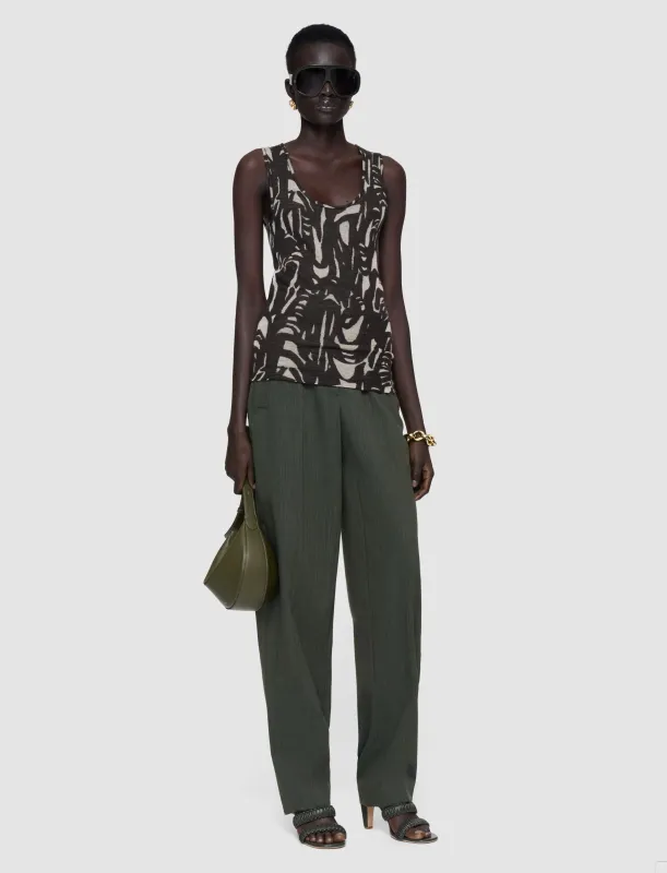 Silla Cashair Jacquard Vest sold by Joseph