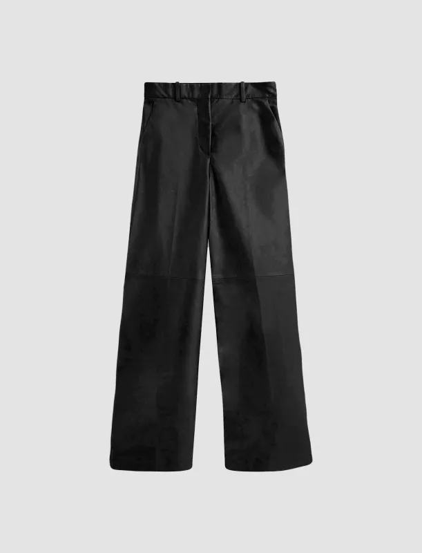 Alana Nappa Leather Trousers sold by Joseph