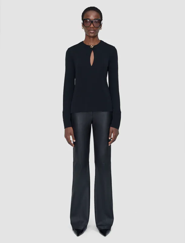 Fabiola Fluid Jersey Blouse sold by Joseph