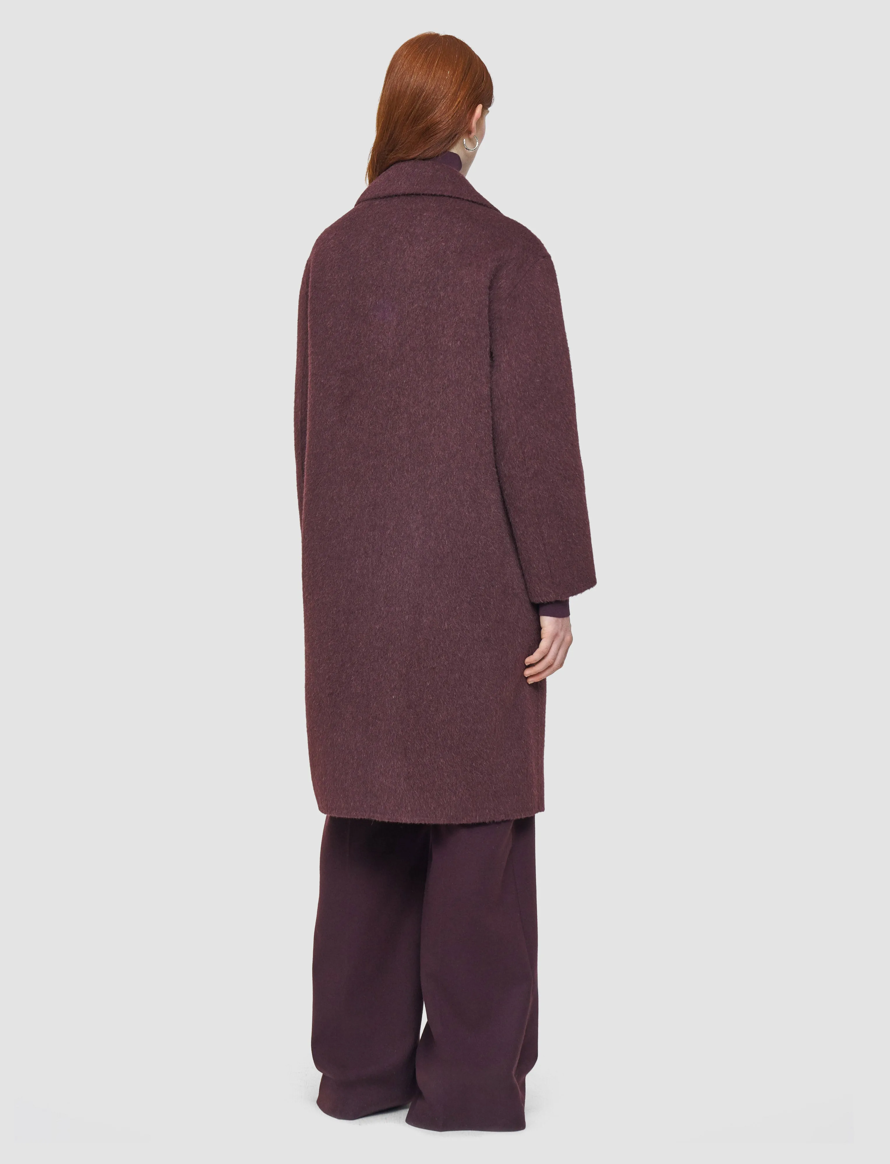 Yves Brushed Double Face Alpaca Coat sold by Joseph product image thumbnail 3