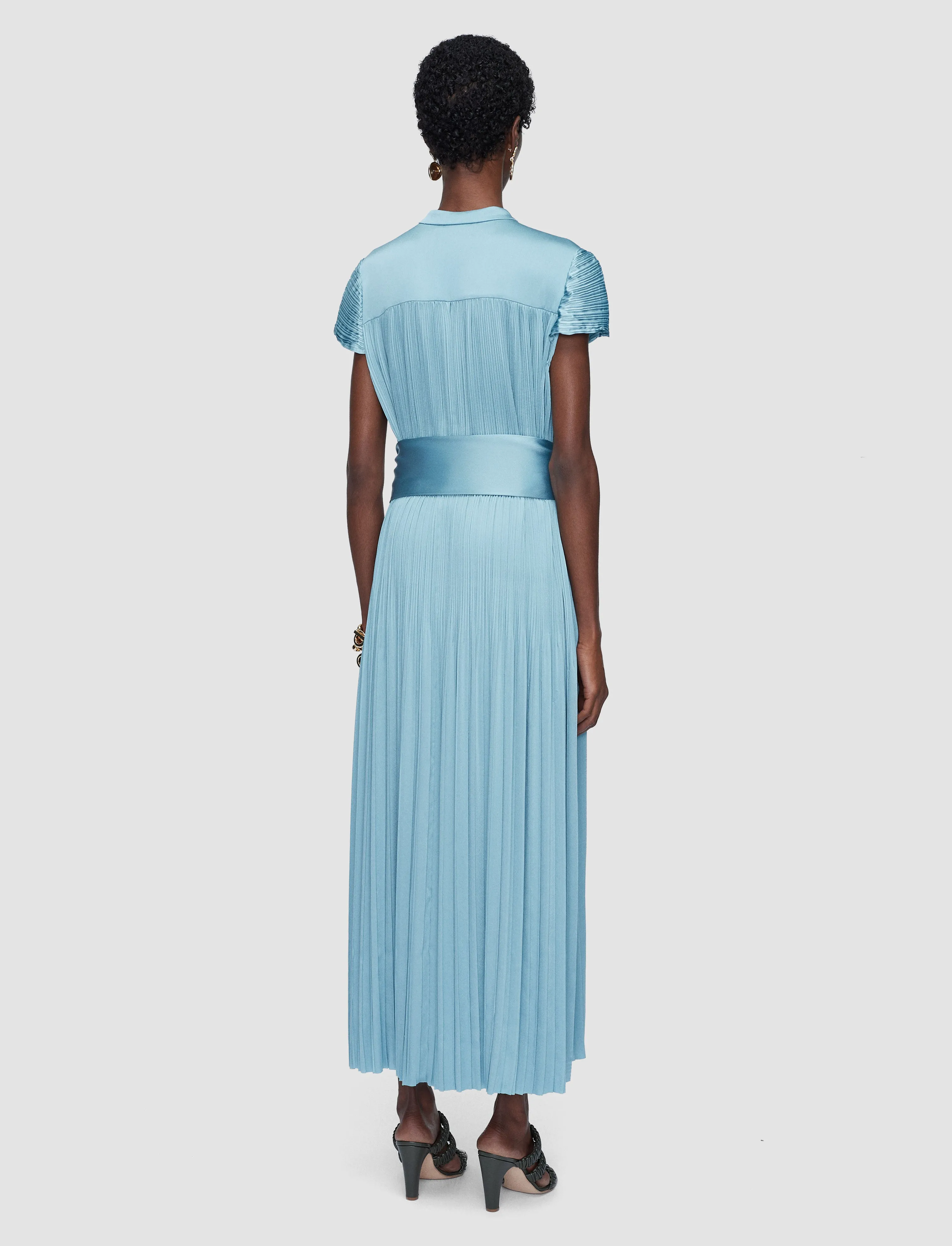 Phare Pleated Satin Dress sold by Joseph product image thumbnail 2