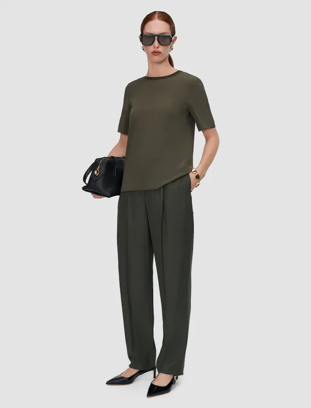 Rubin Crepe de Soie Silk Blouse sold by Joseph