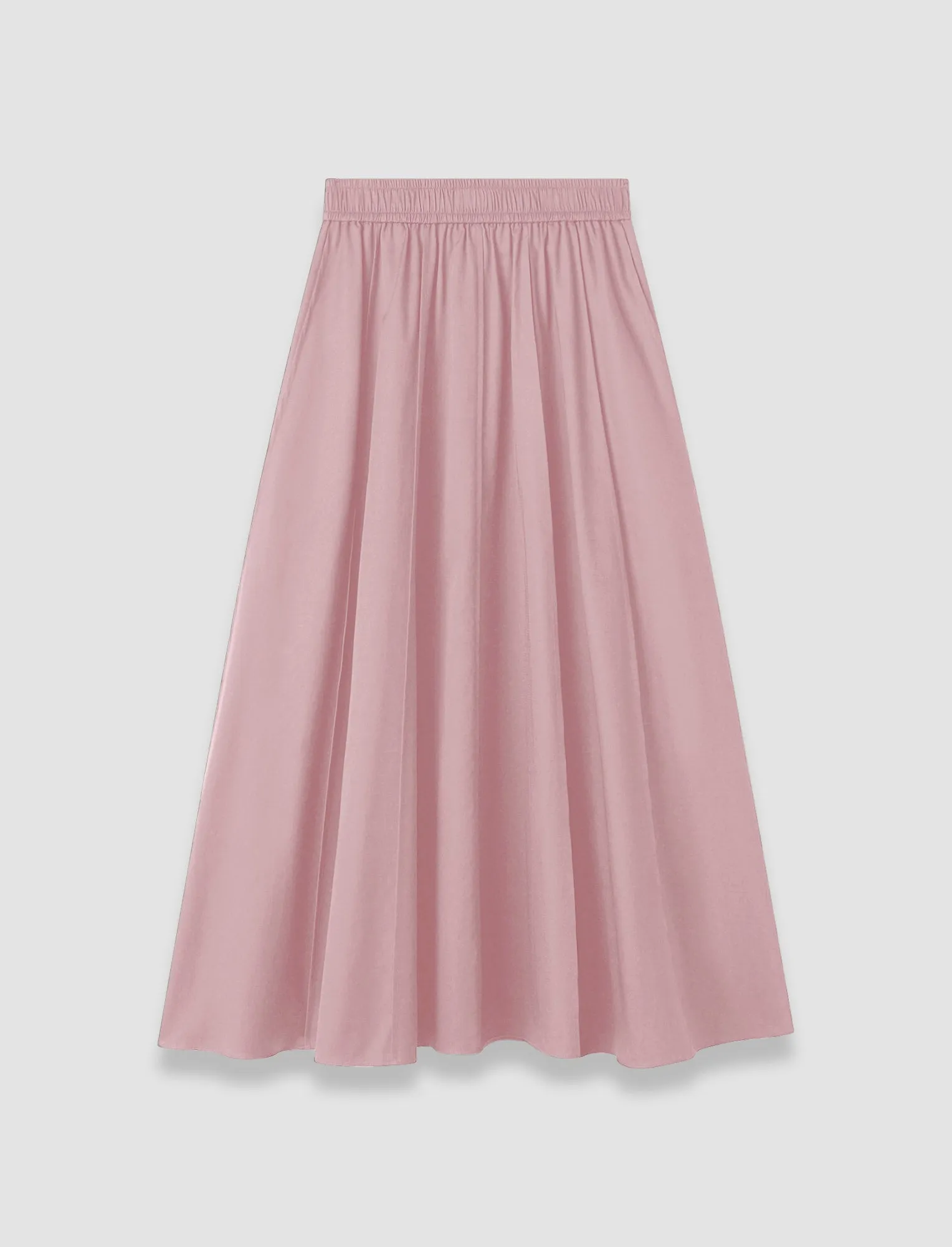 Manar Cotton Sateen Skirt sold by Joseph