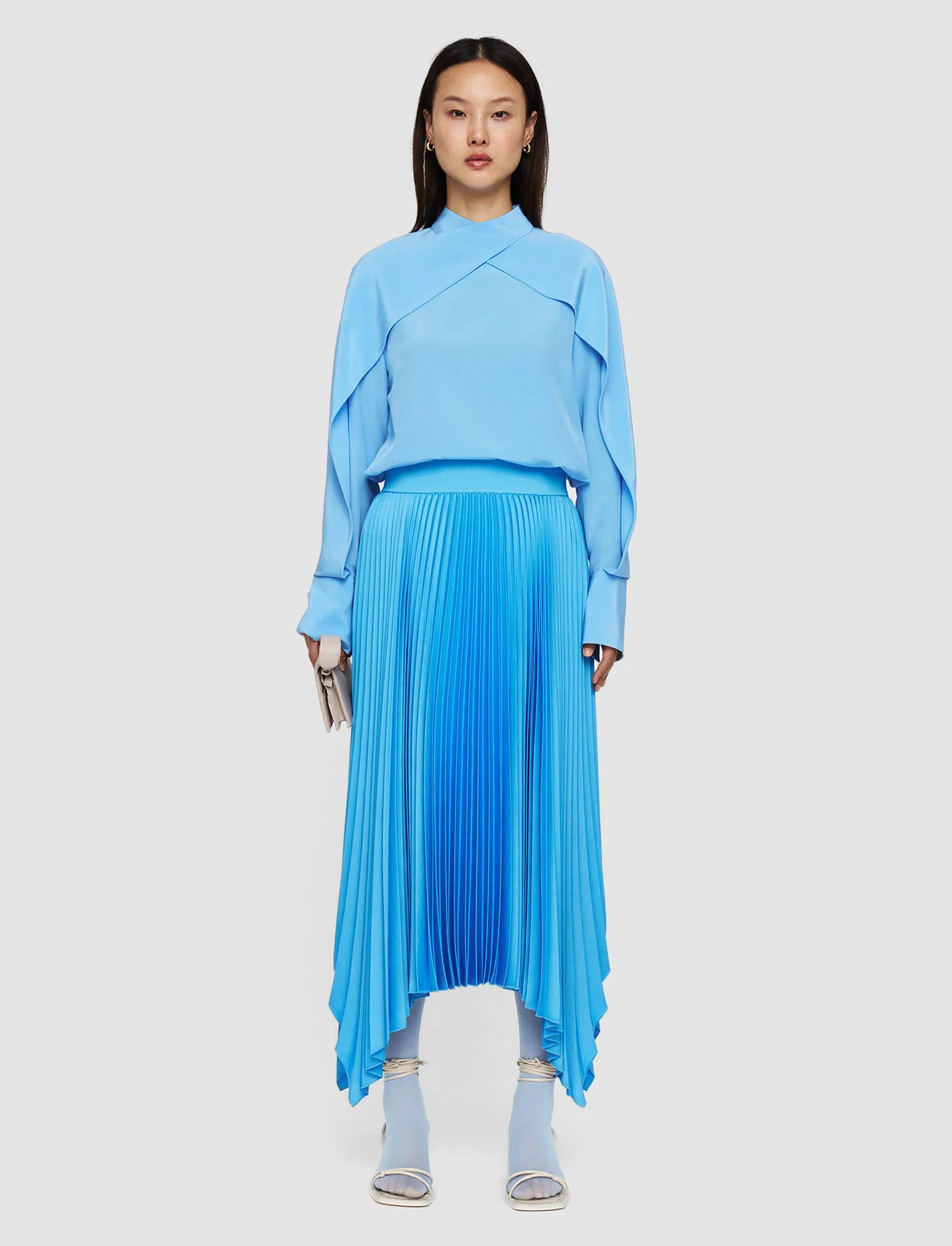 Ade Knit Weave Plissé Skirt sold by Joseph product image thumbnail 2