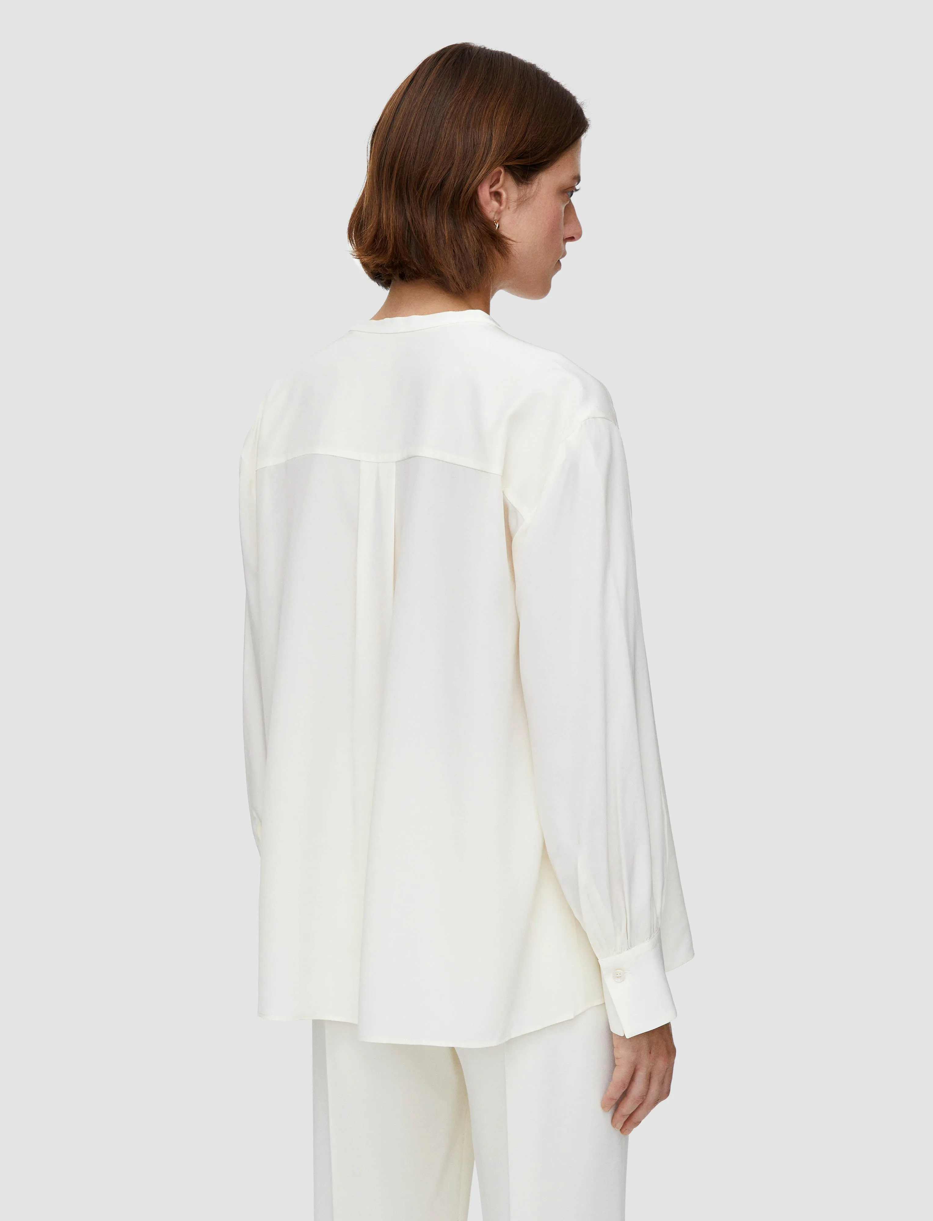 Silk Crepe de Chine Blondel Blouse sold by Joseph product image thumbnail 4