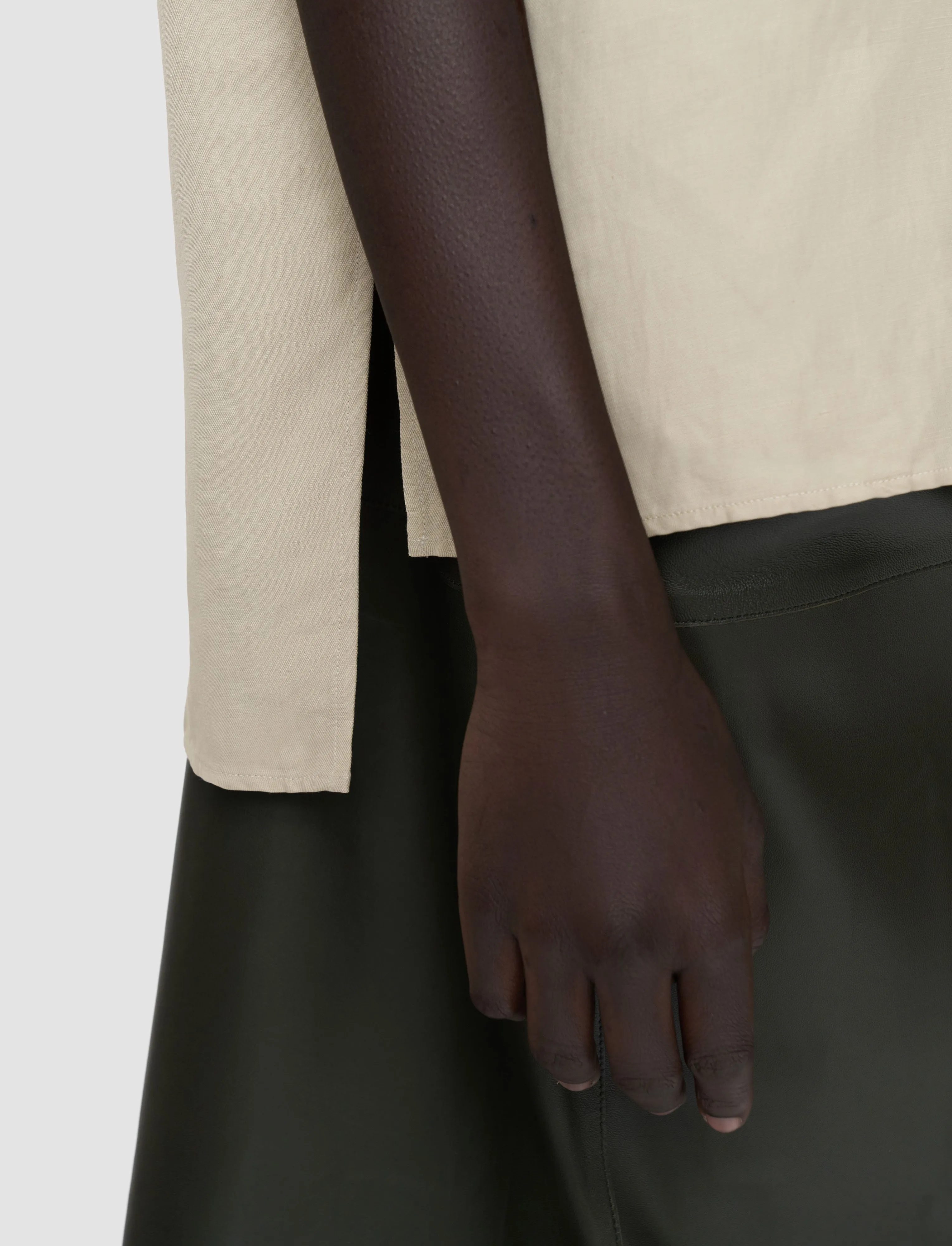 Volu Light Linen Blend Shirt sold by Joseph product image thumbnail 4