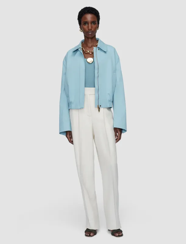 Haddou Light Cotton Bomber Jacket made by Joseph