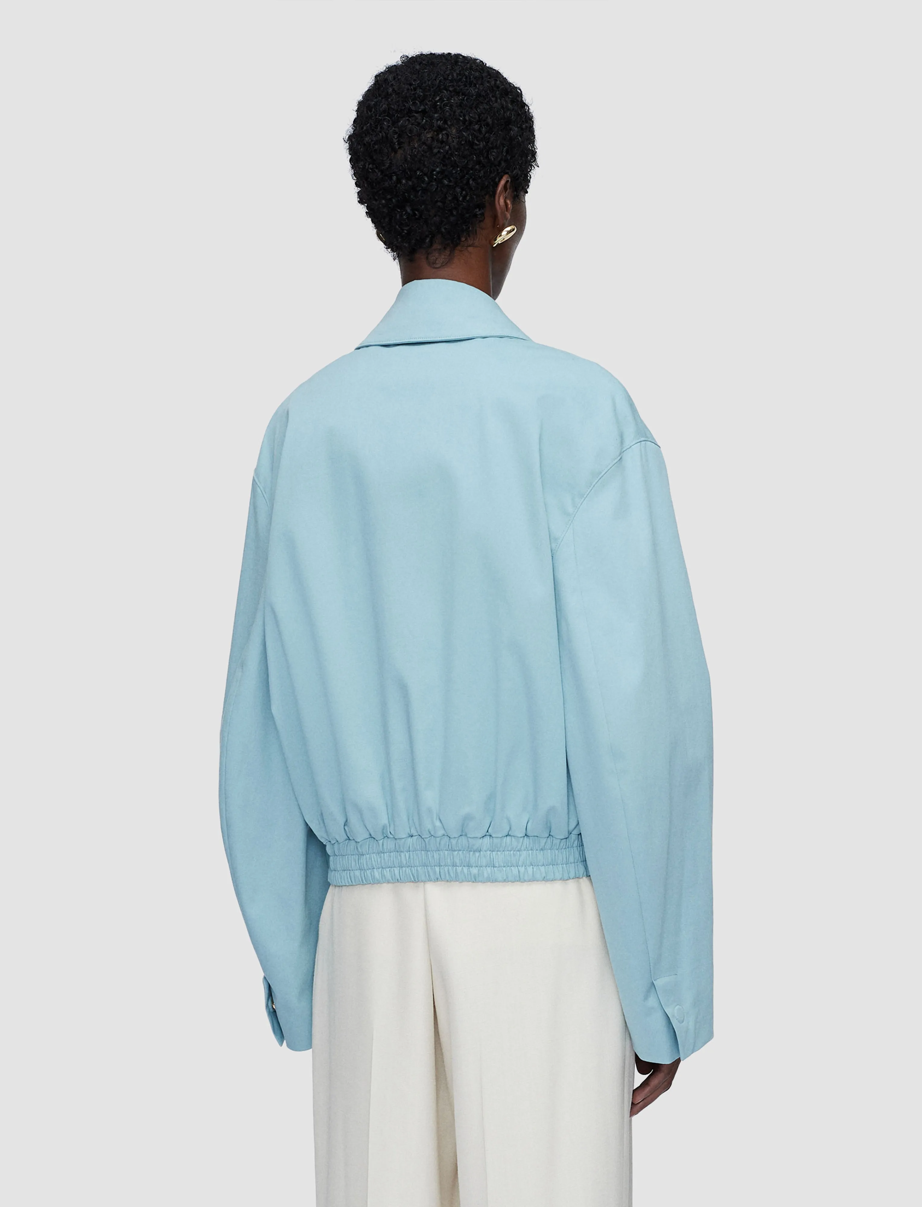 Haddou Light Cotton Bomber Jacket sold by Joseph product image thumbnail 3