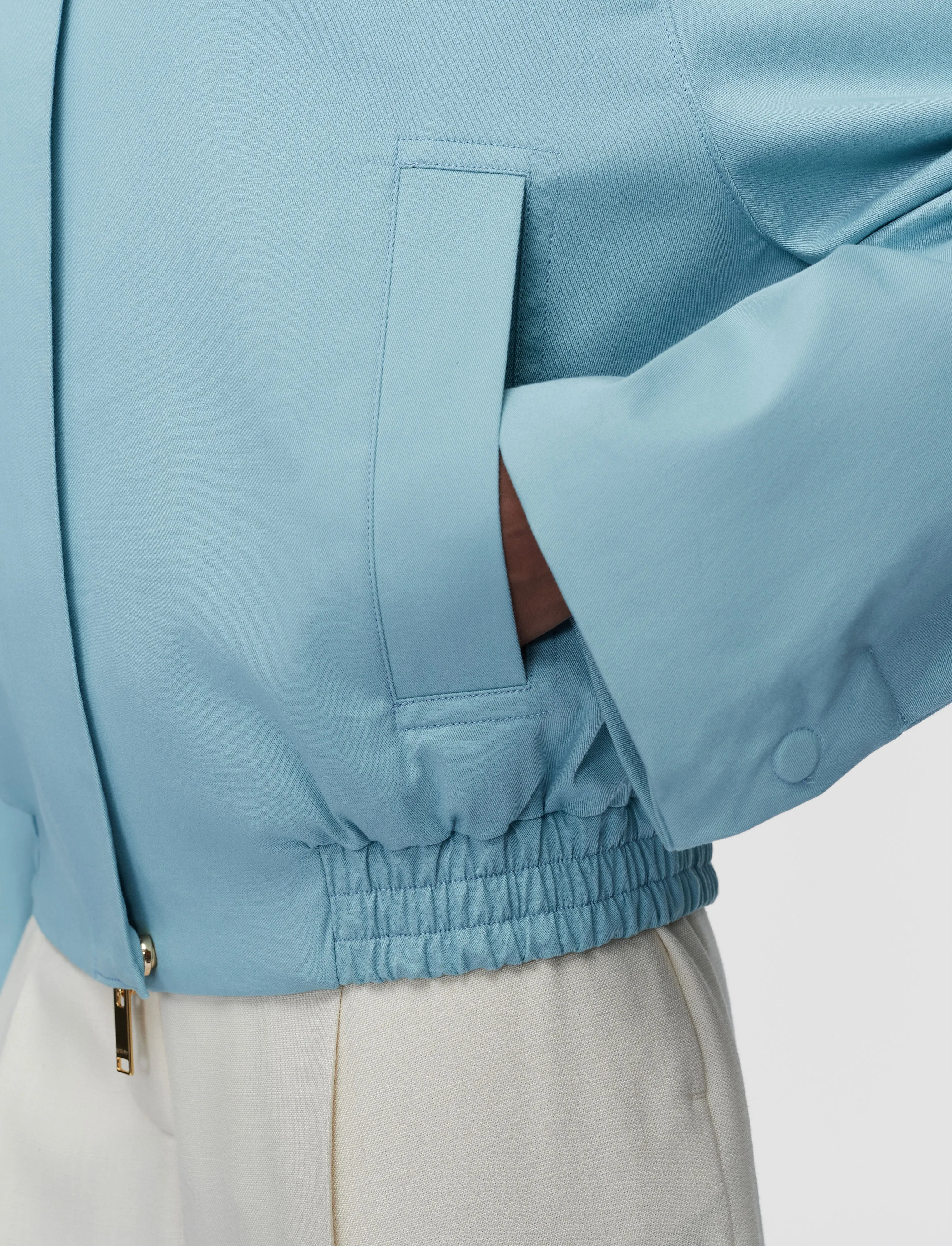 Haddou Light Cotton Bomber Jacket sold by Joseph product image thumbnail 4