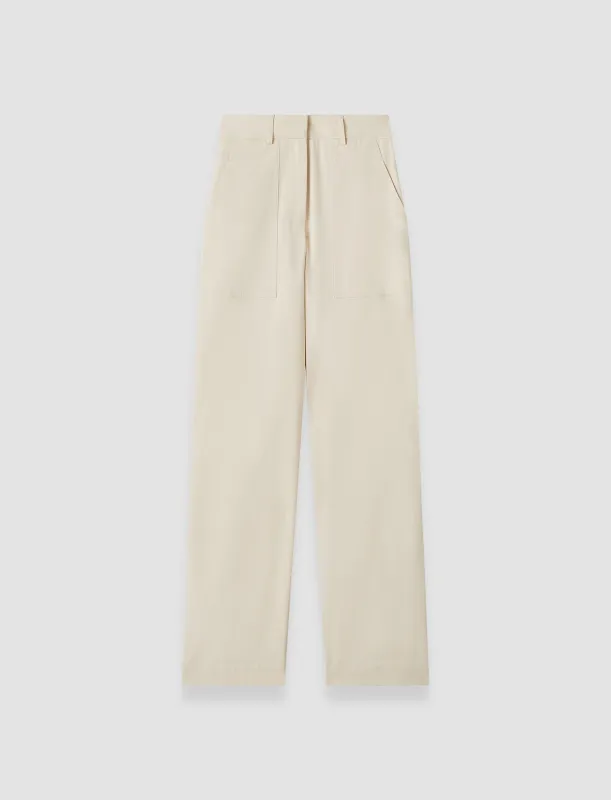 Jaber Light Cotton Trousers made by Joseph