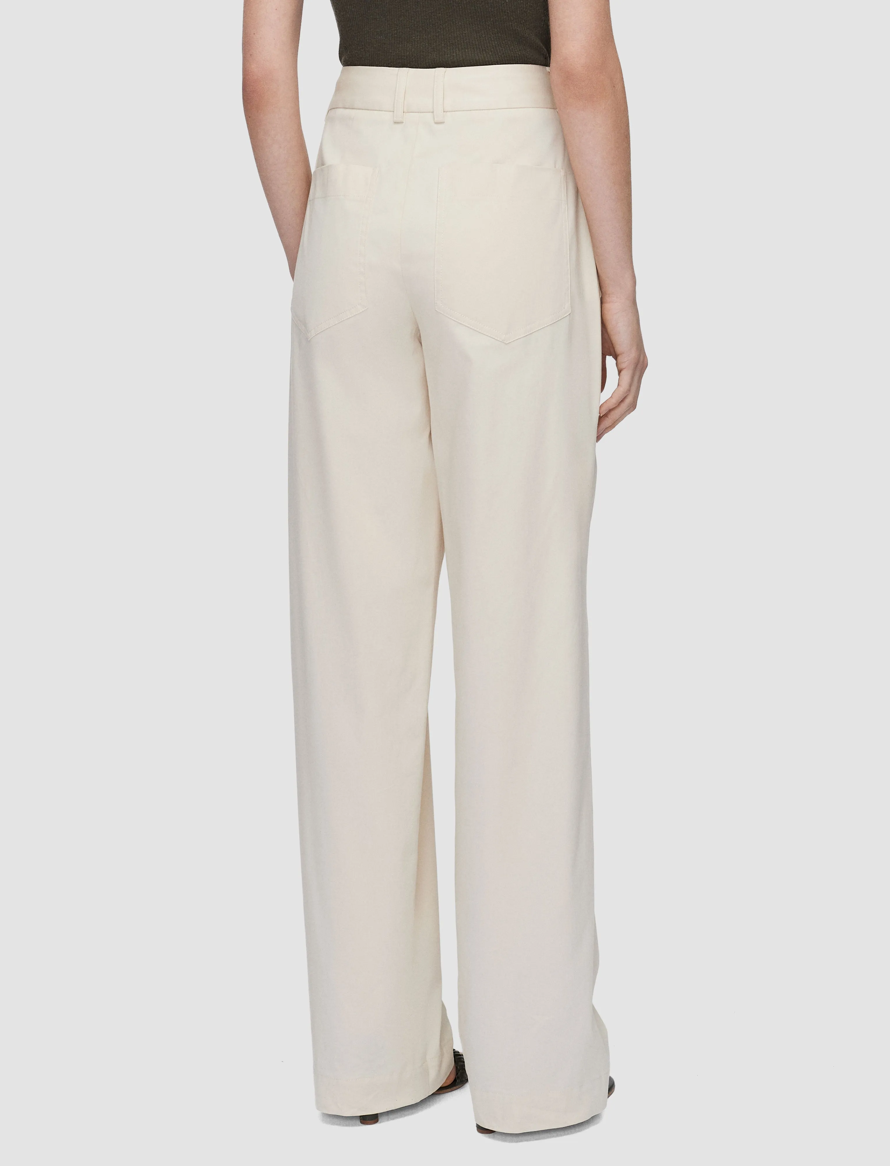 Jaber Light Cotton Trousers sold by Joseph product image thumbnail 3