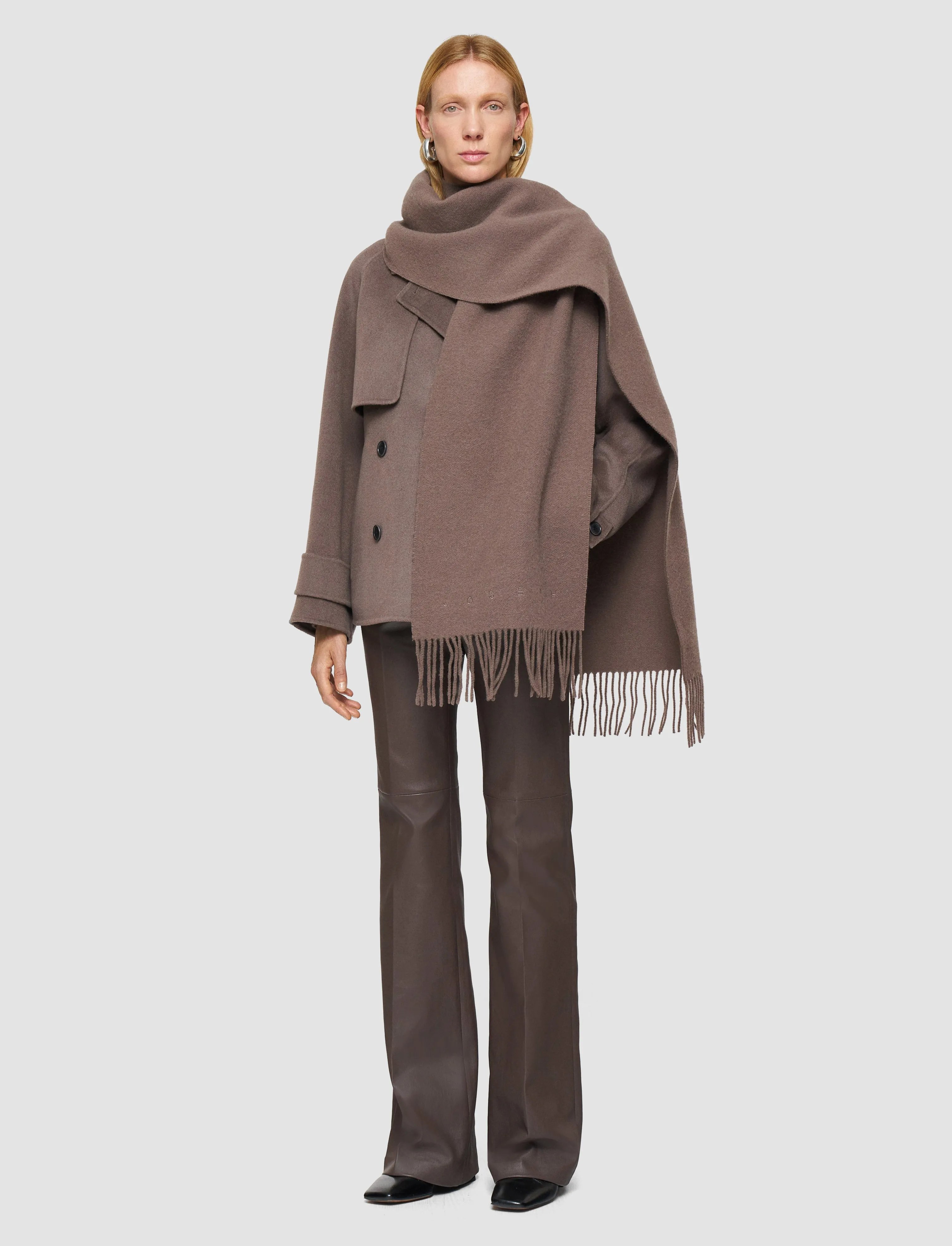 Cecile Wool Scarf sold by Joseph product image thumbnail 2