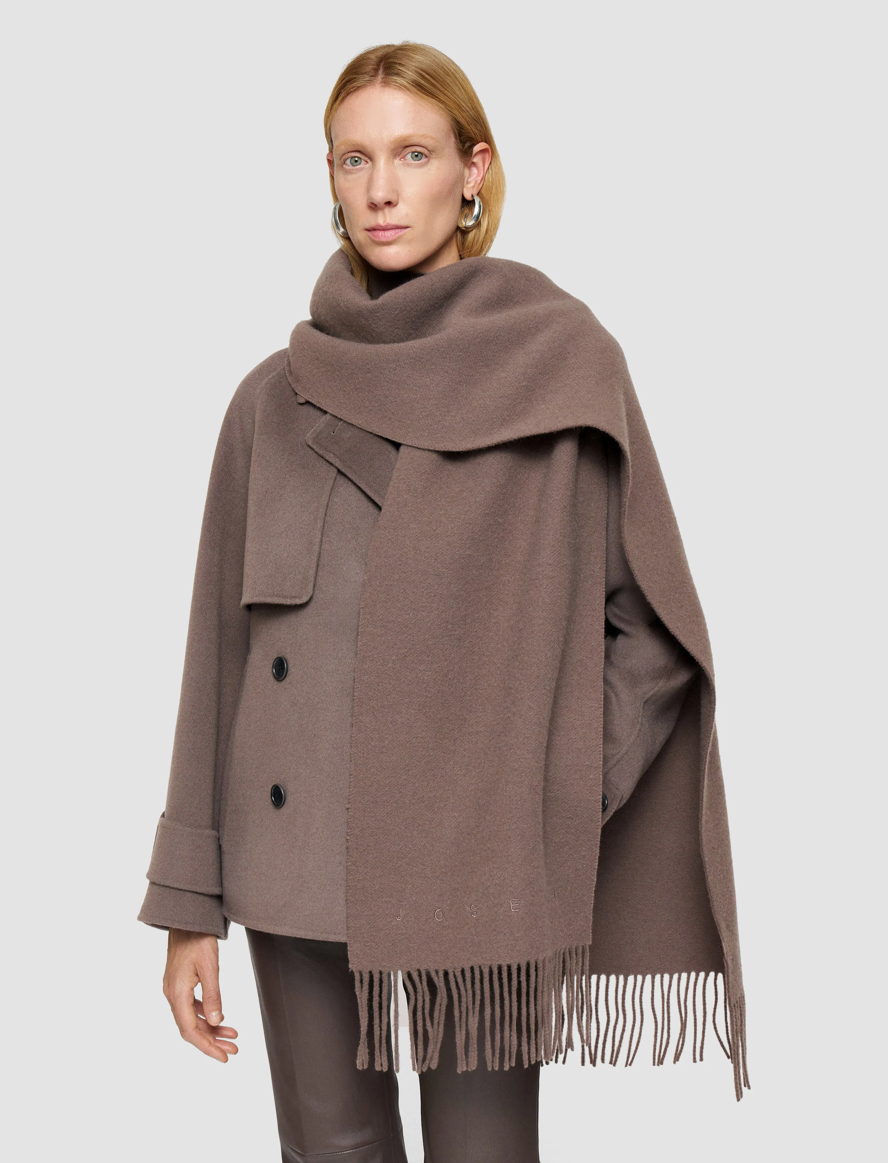 Cecile Wool Scarf sold by Joseph product image thumbnail 4