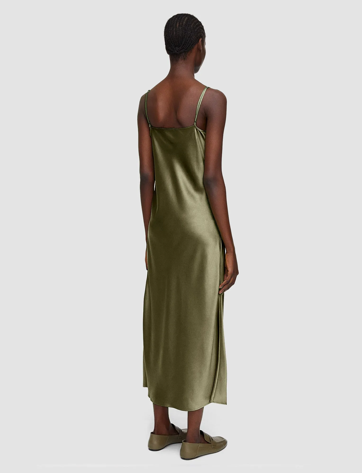 Silk Satin Clea Dress sold by Joseph product image thumbnail 3