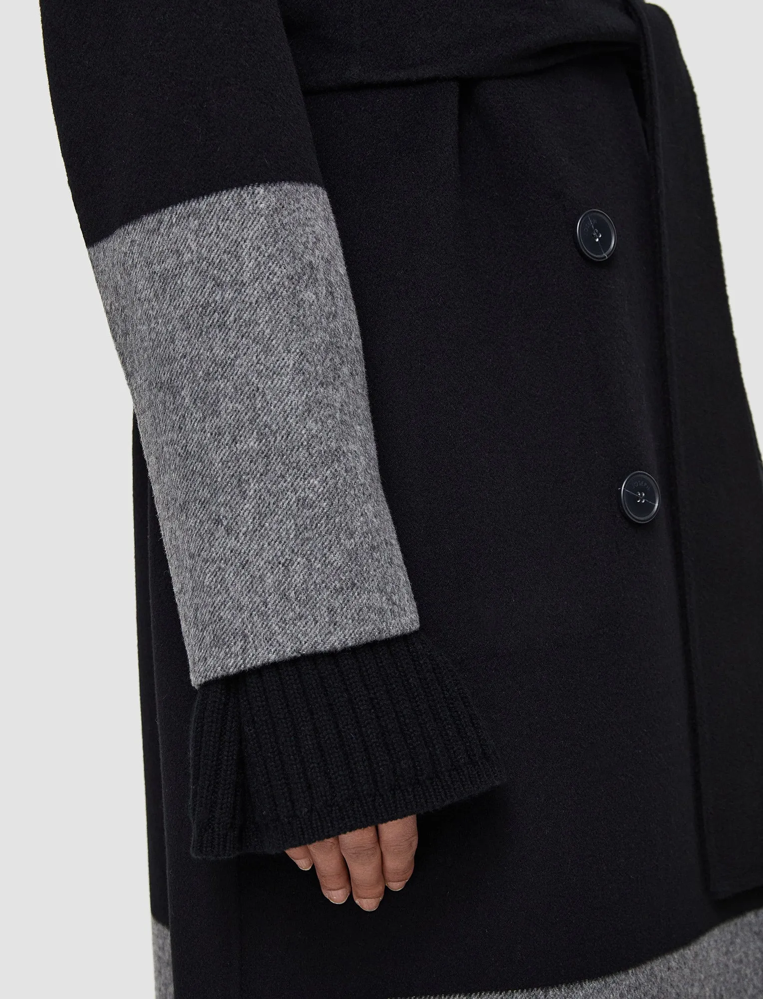 Merton Reversible Double Face Colourblock Coat sold by Joseph product image thumbnail 5