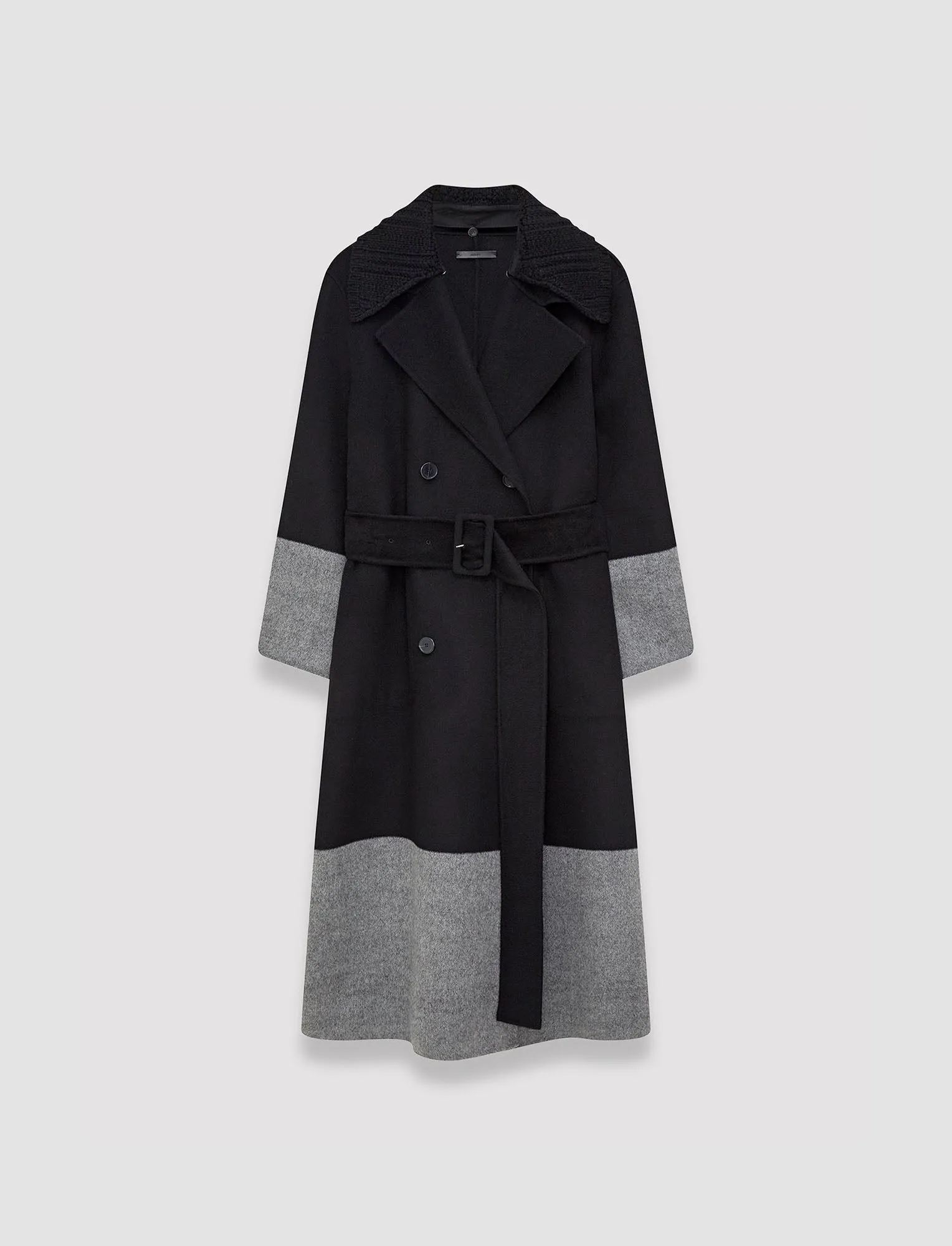 Merton Reversible Double Face Colourblock Coat sold by Joseph