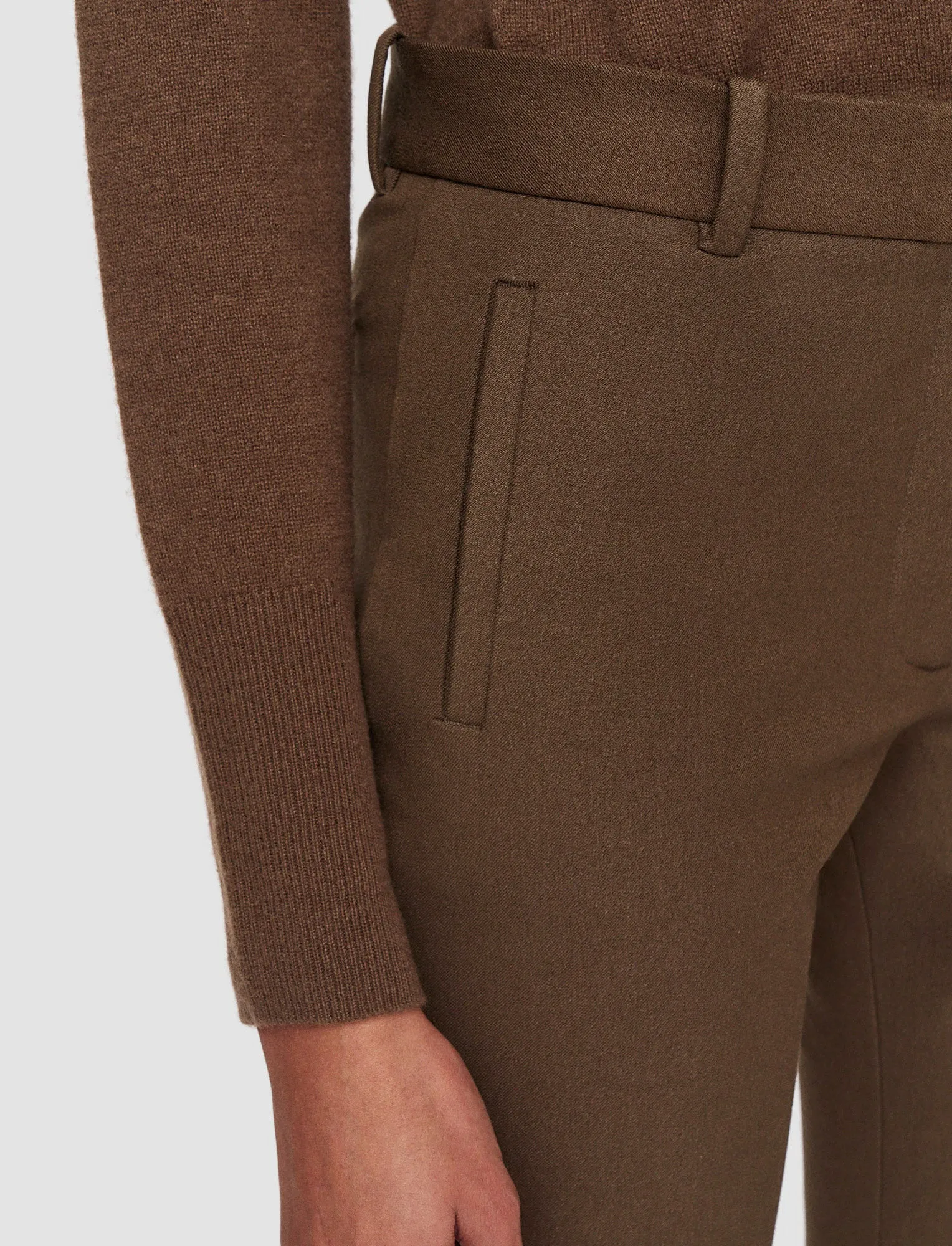 New Eliston Gabardine Stretch Trousers sold by Joseph product image thumbnail 4