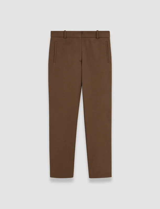 New Eliston Gabardine Stretch Trousers made by Joseph