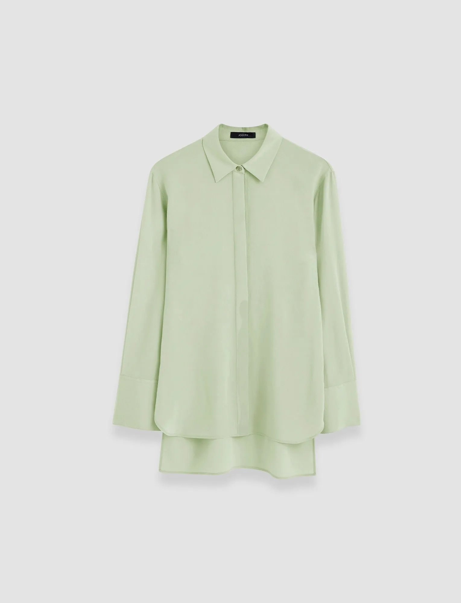 Bold Crepe de Soie Silk Blouse sold by Joseph