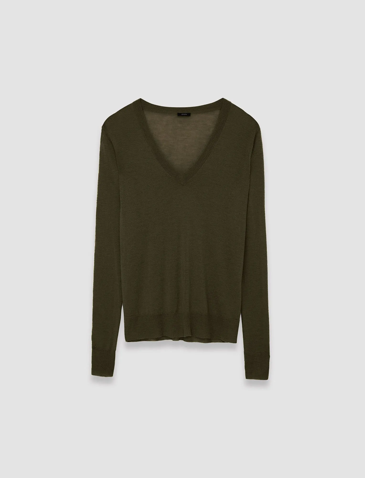 Cashair V Neck Jumper sold by Joseph