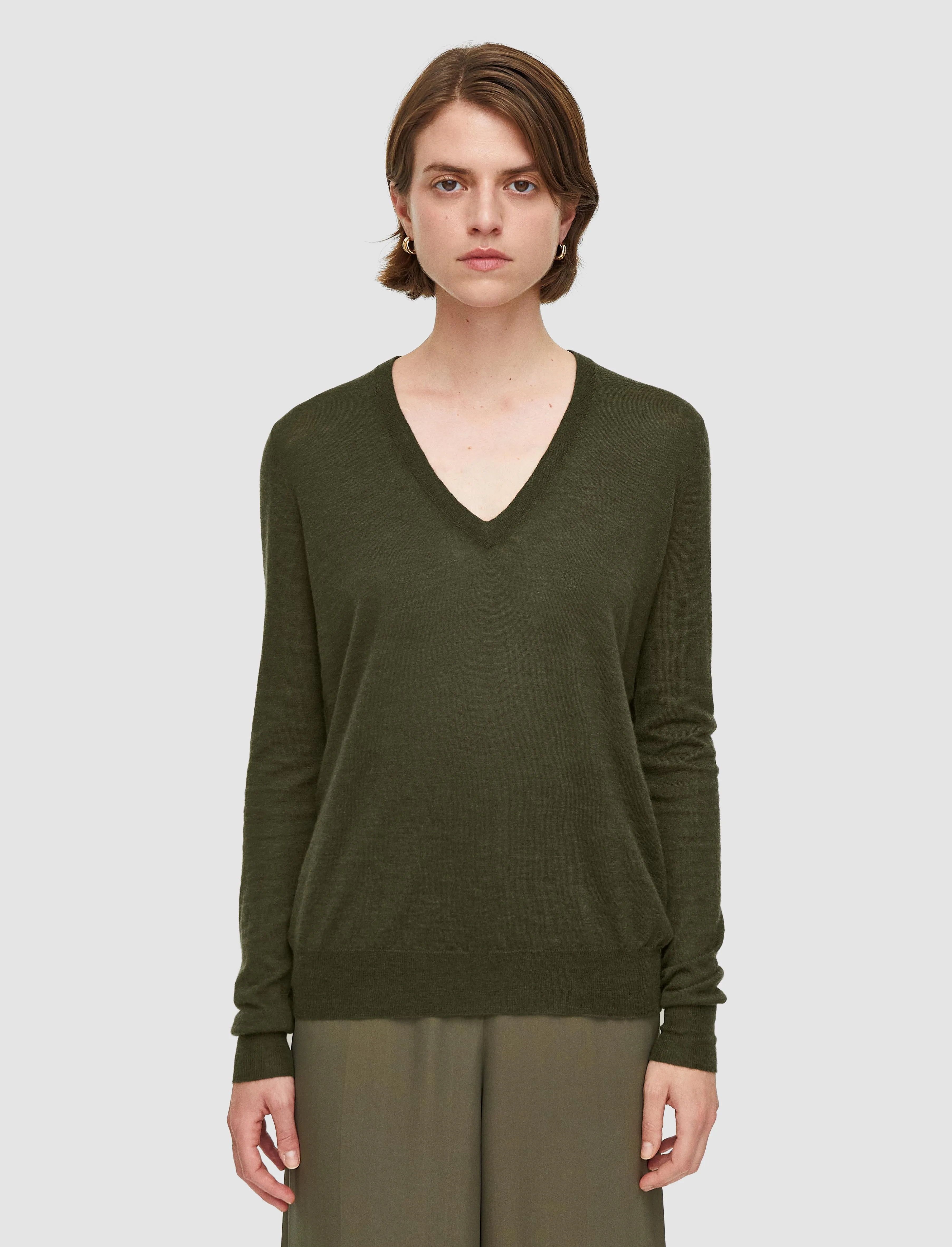 Cashair V Neck Jumper sold by Joseph product image thumbnail 3