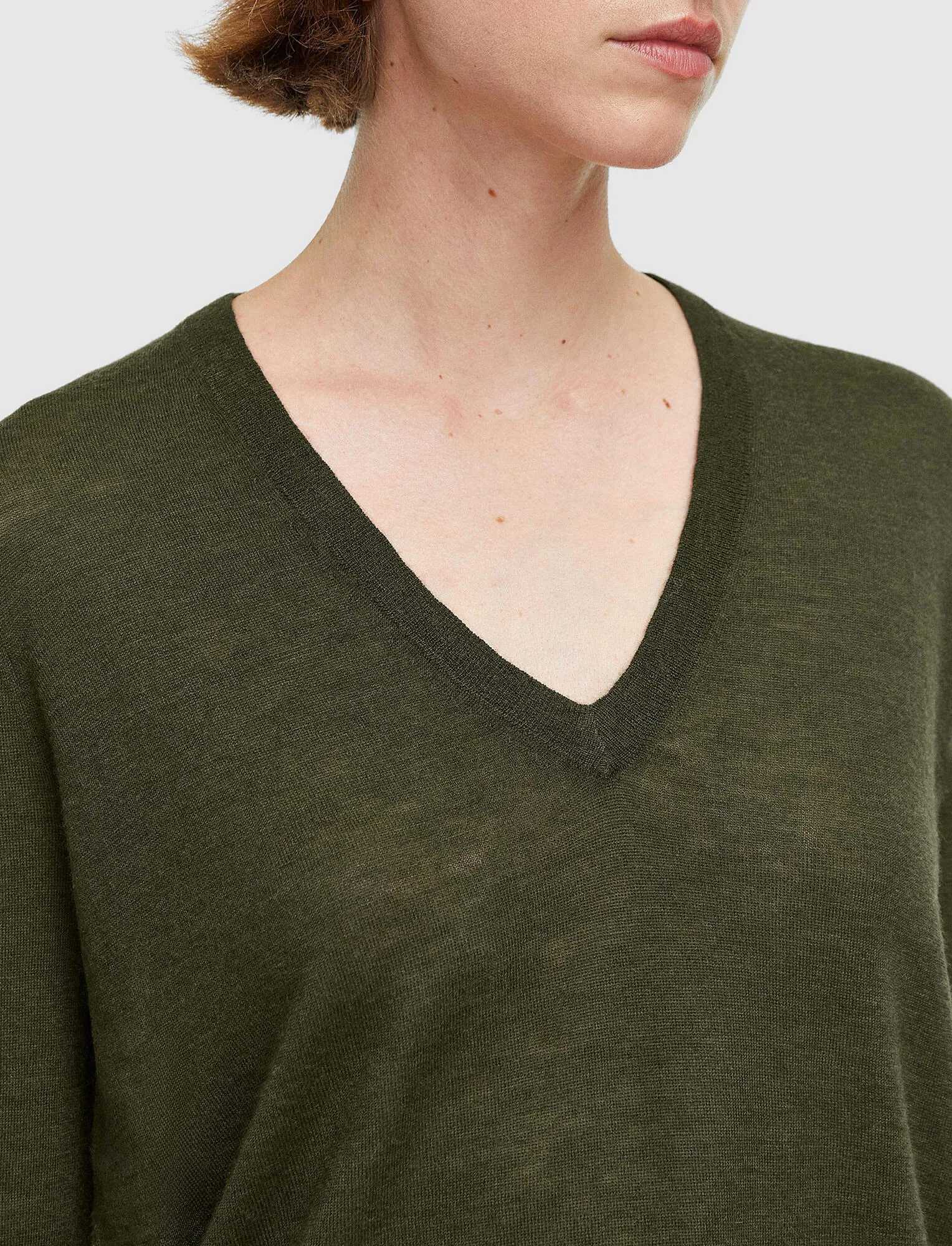 Cashair V Neck Jumper sold by Joseph product image thumbnail 5