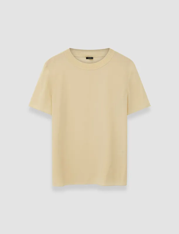 Rubin Crepe de Soie Silk Blouse made by Joseph