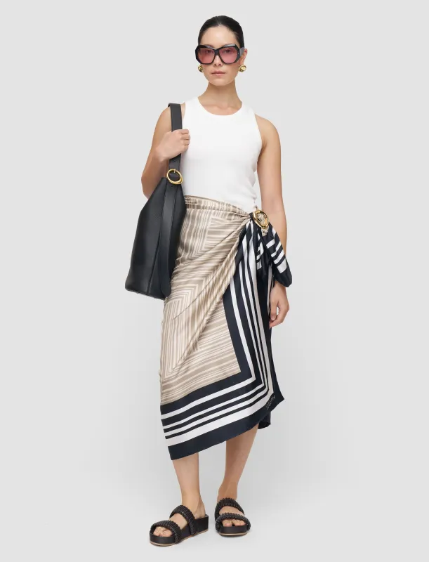 Nixie Large Silk Scarf made by Joseph