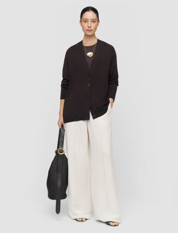 Gladi Silk Knit Cardigan made by Joseph