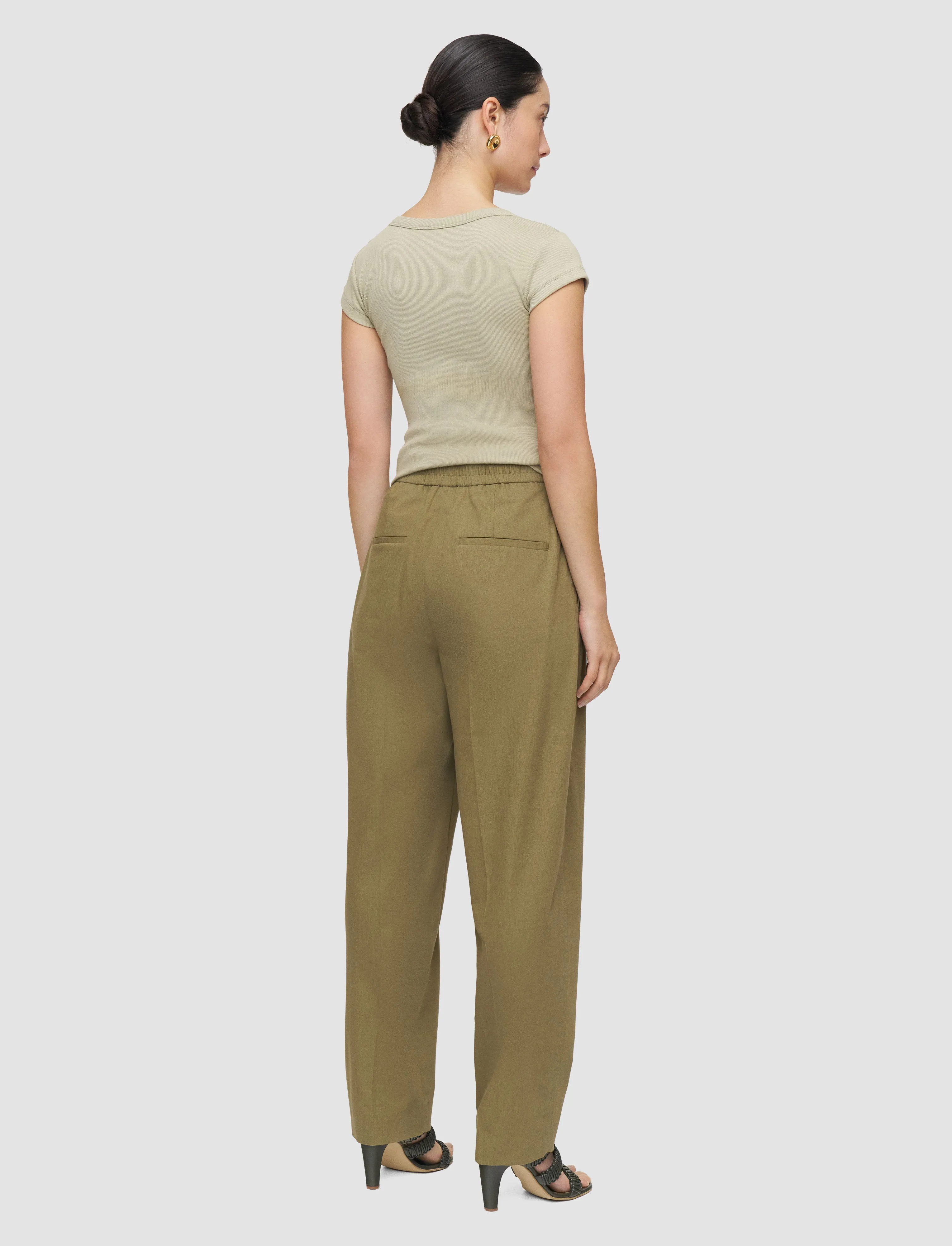 Paver Light Cotton Trousers sold by Joseph product image thumbnail 2
