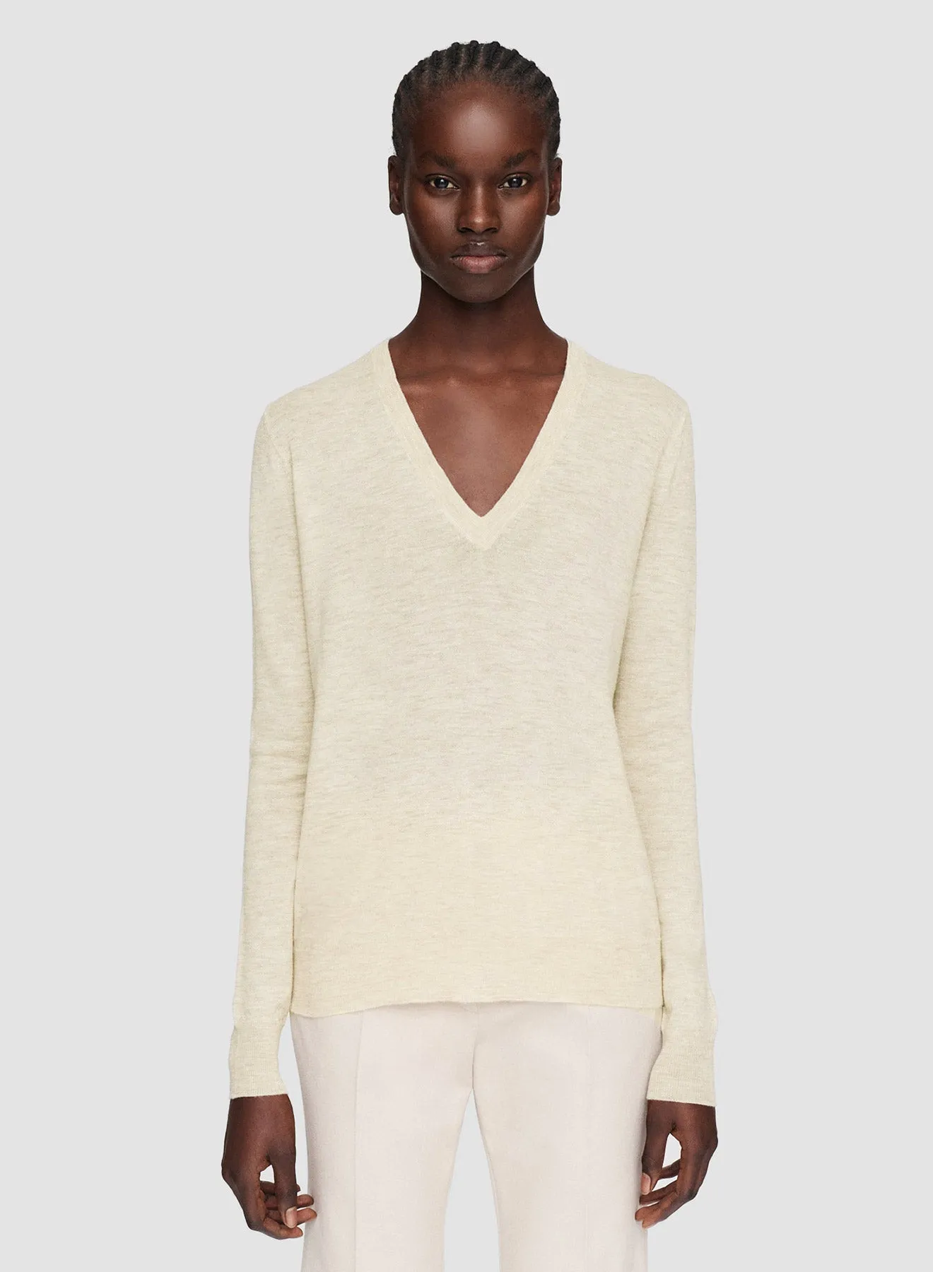 Cashair V Neck Jumper sold by Joseph product image thumbnail 3
