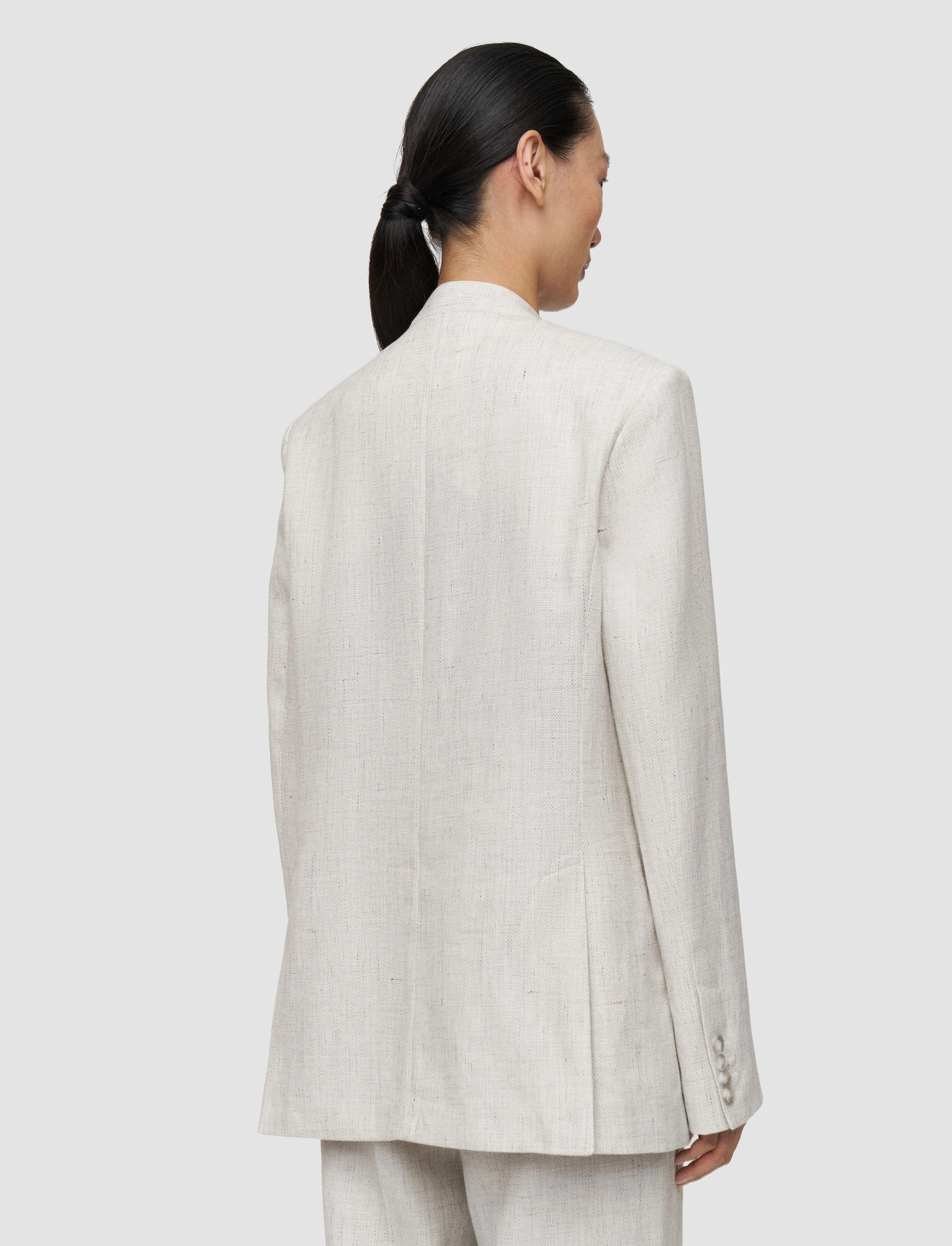 Ferula Textured Cotton Linen Jacket sold by Joseph product image thumbnail 4