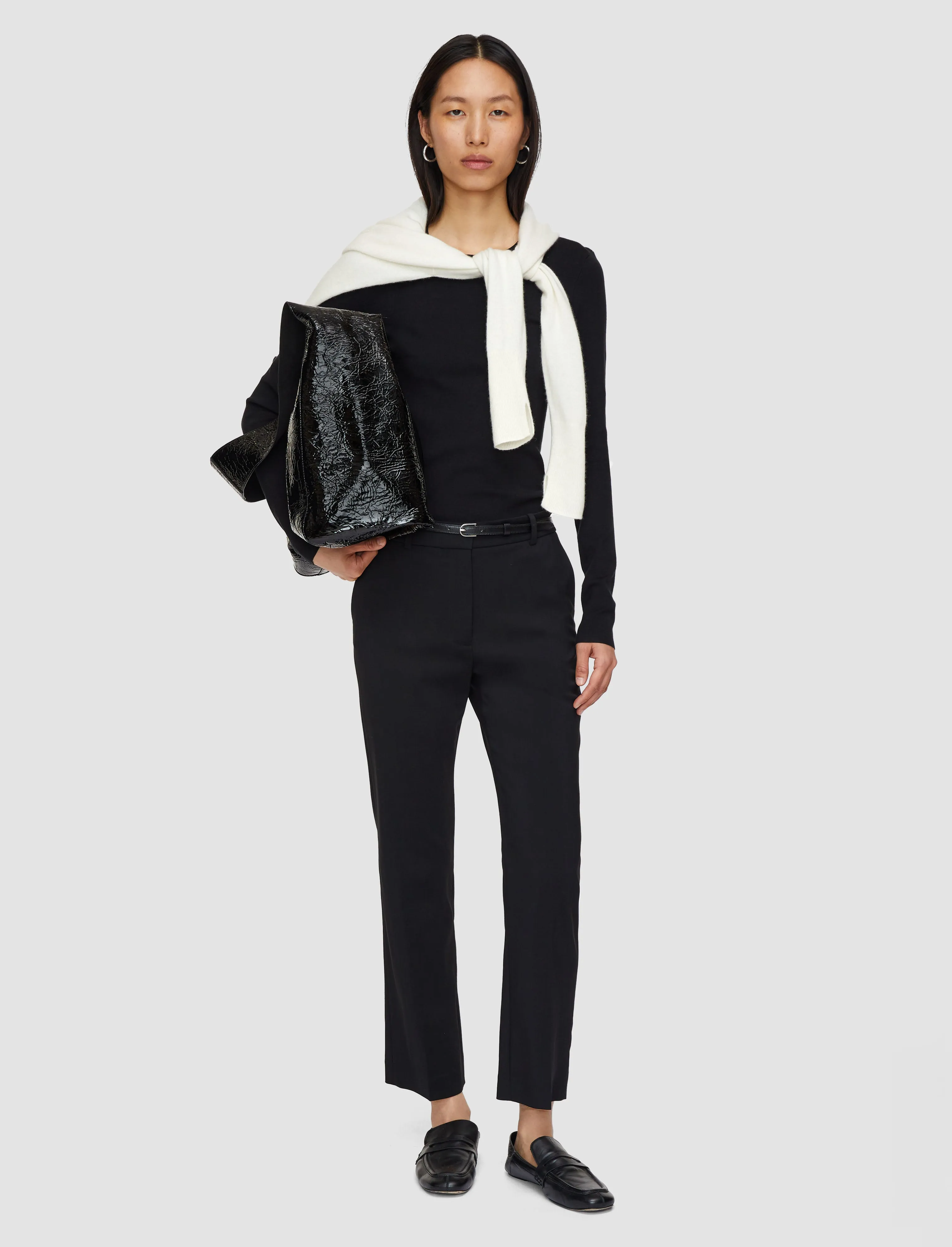 Coleman Tailoring Wool Stretch Trousers sold by Joseph product image thumbnail 2