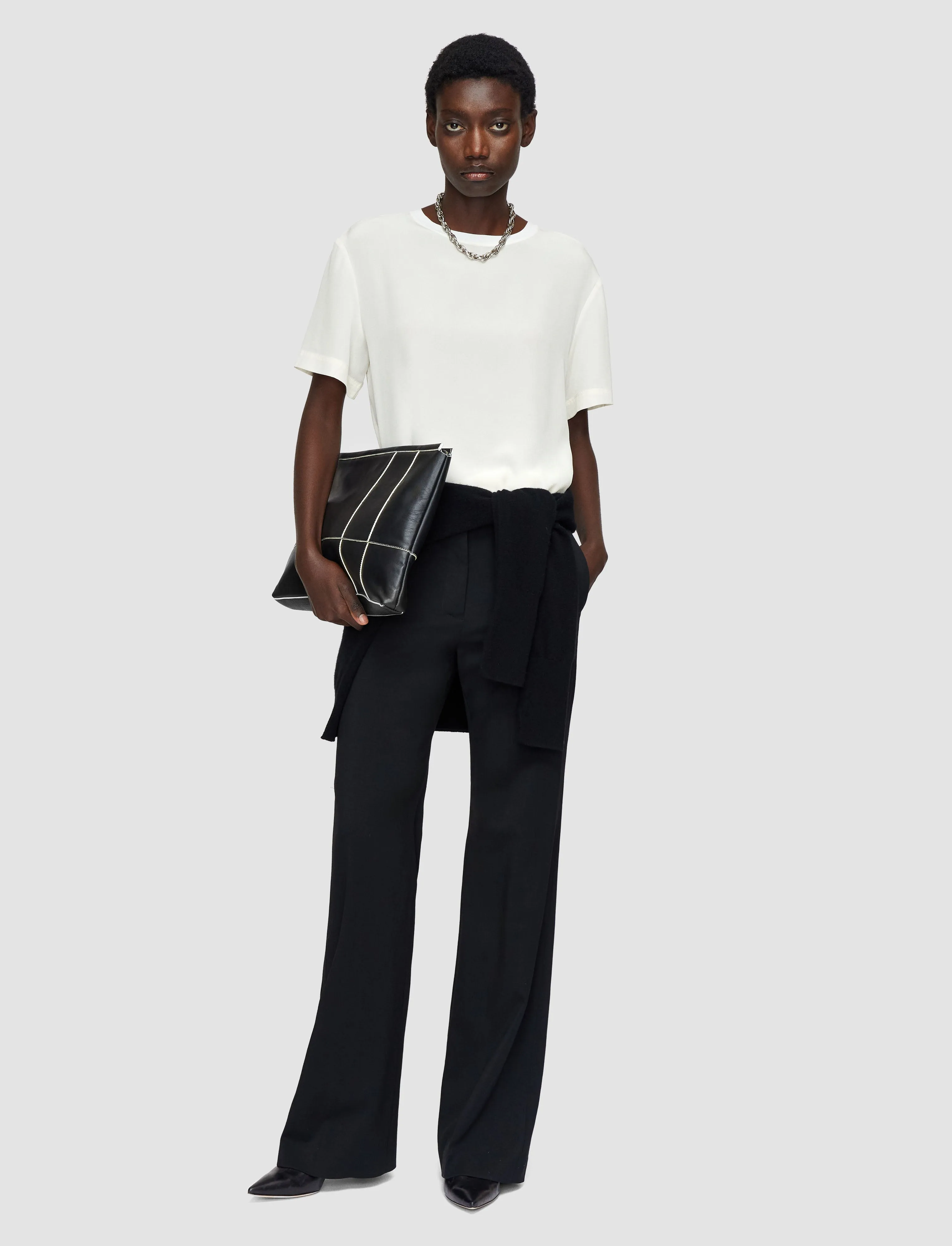 Rubin Crepe de Soie Silk Blouse sold by Joseph product image thumbnail 2