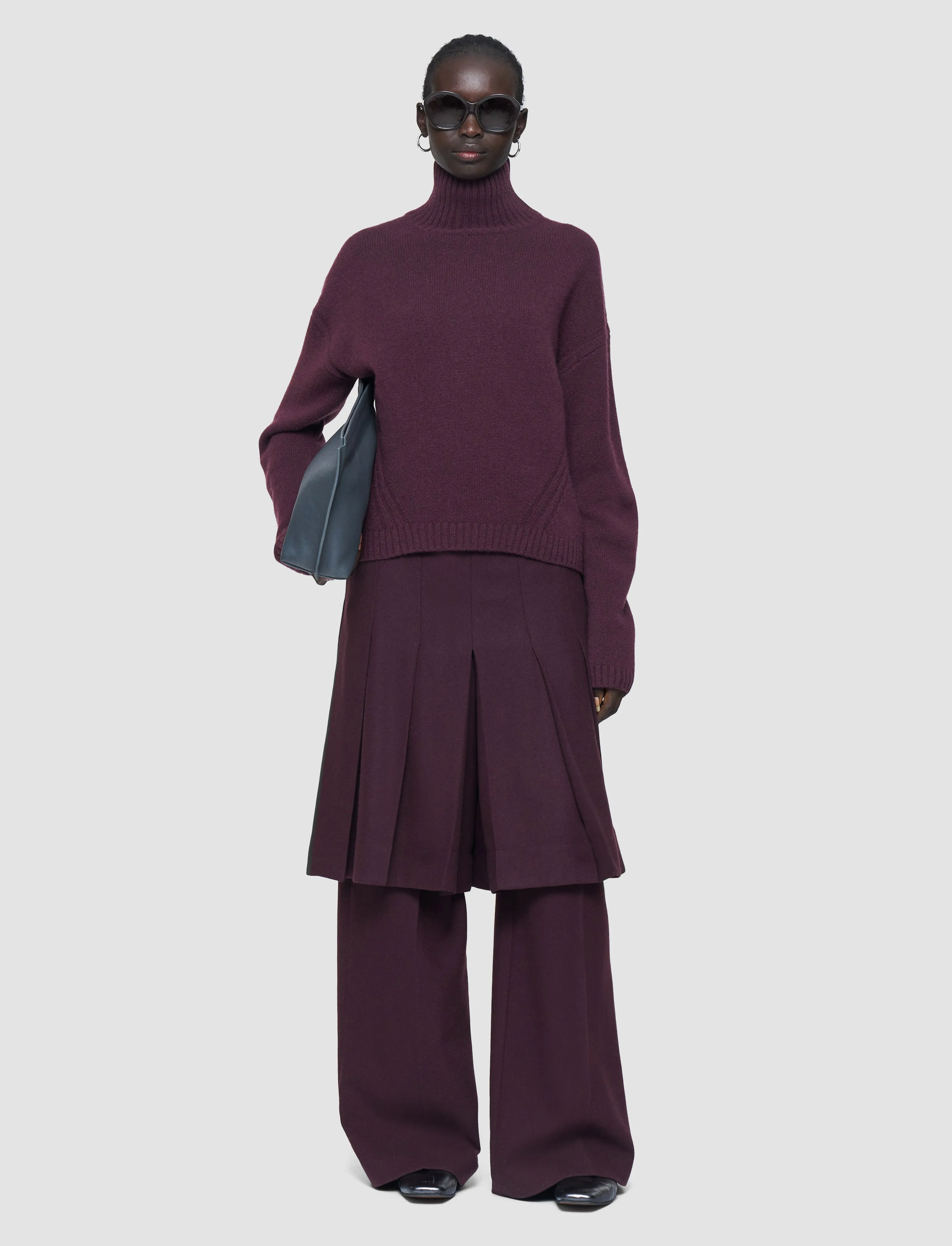Luxe Cashmere High Neck Jumper sold by Joseph product image thumbnail 2