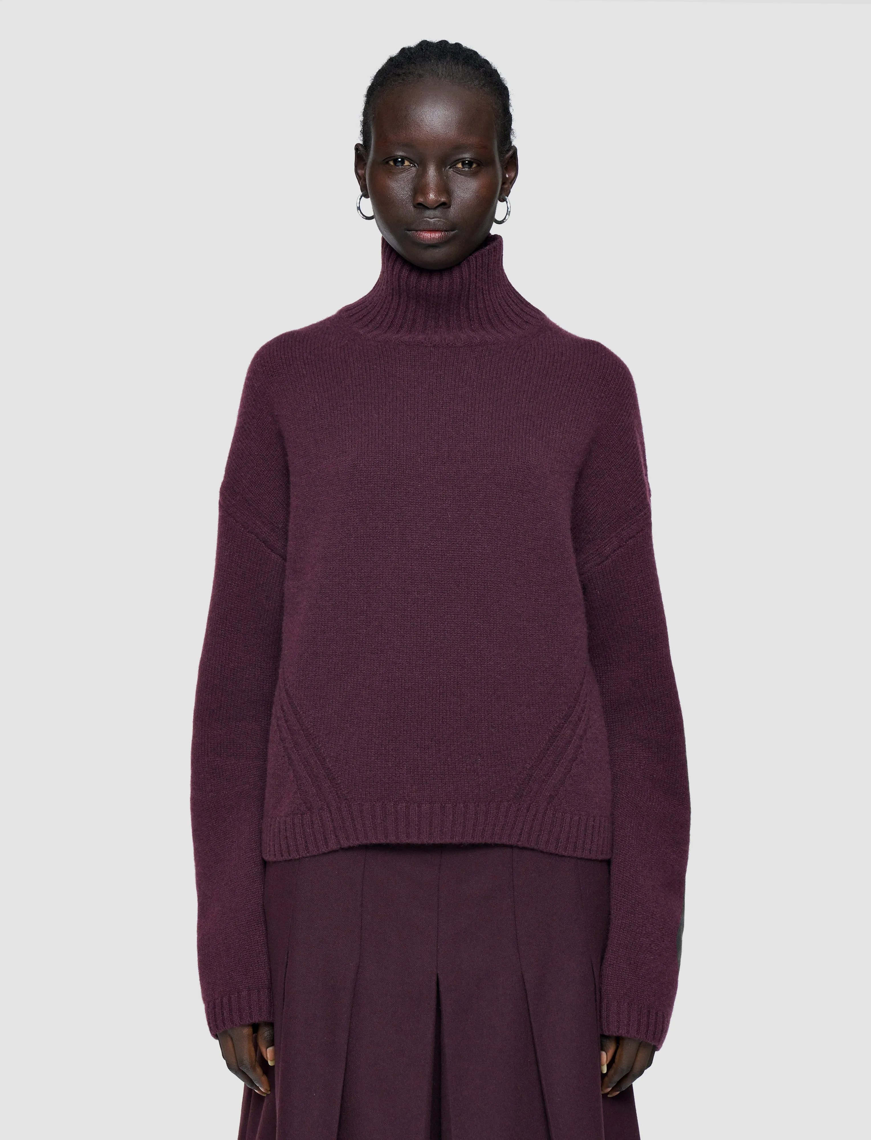 Luxe Cashmere High Neck Jumper sold by Joseph product image thumbnail 3