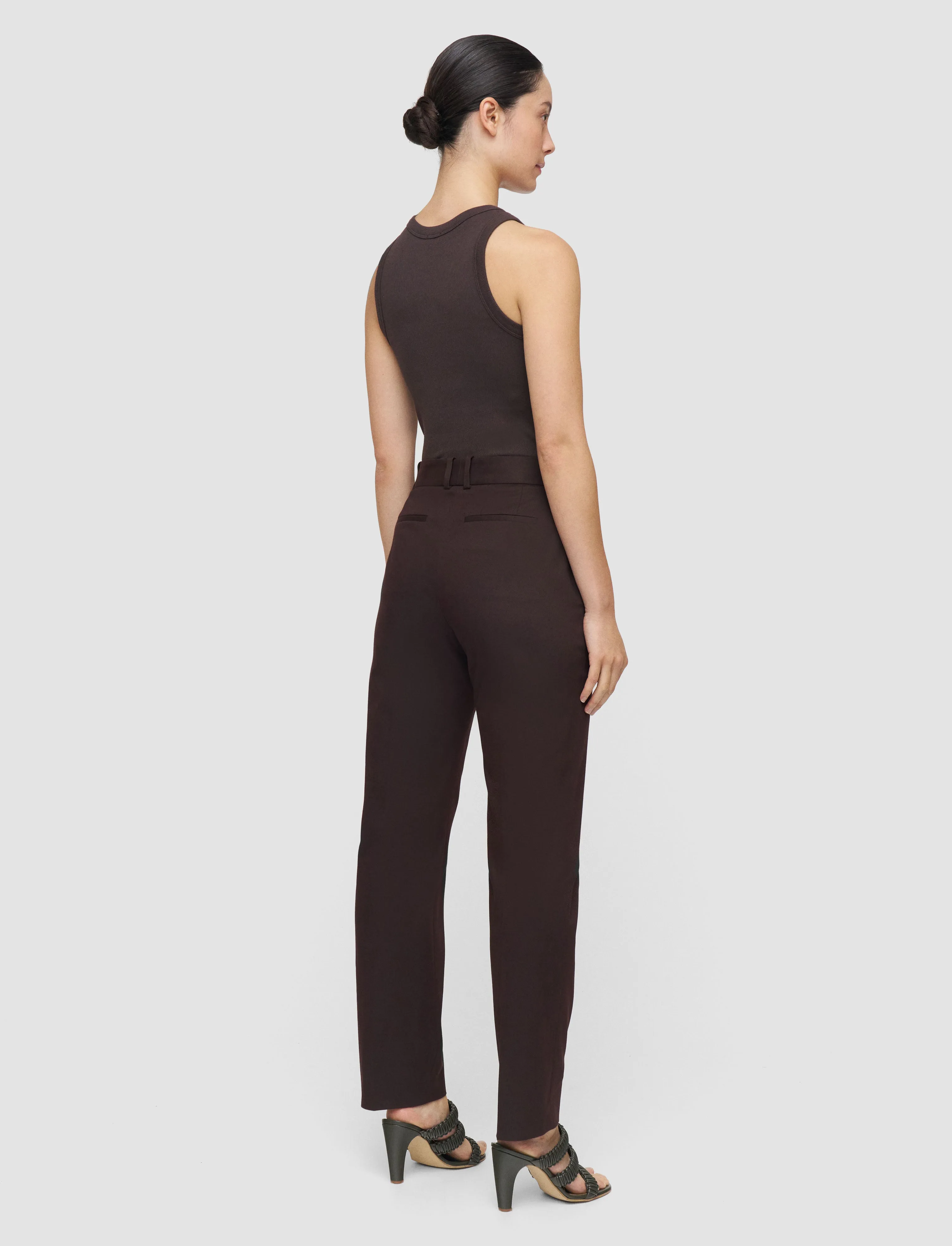 Coleman Long Light Cotton Trousers sold by Joseph product image thumbnail 3