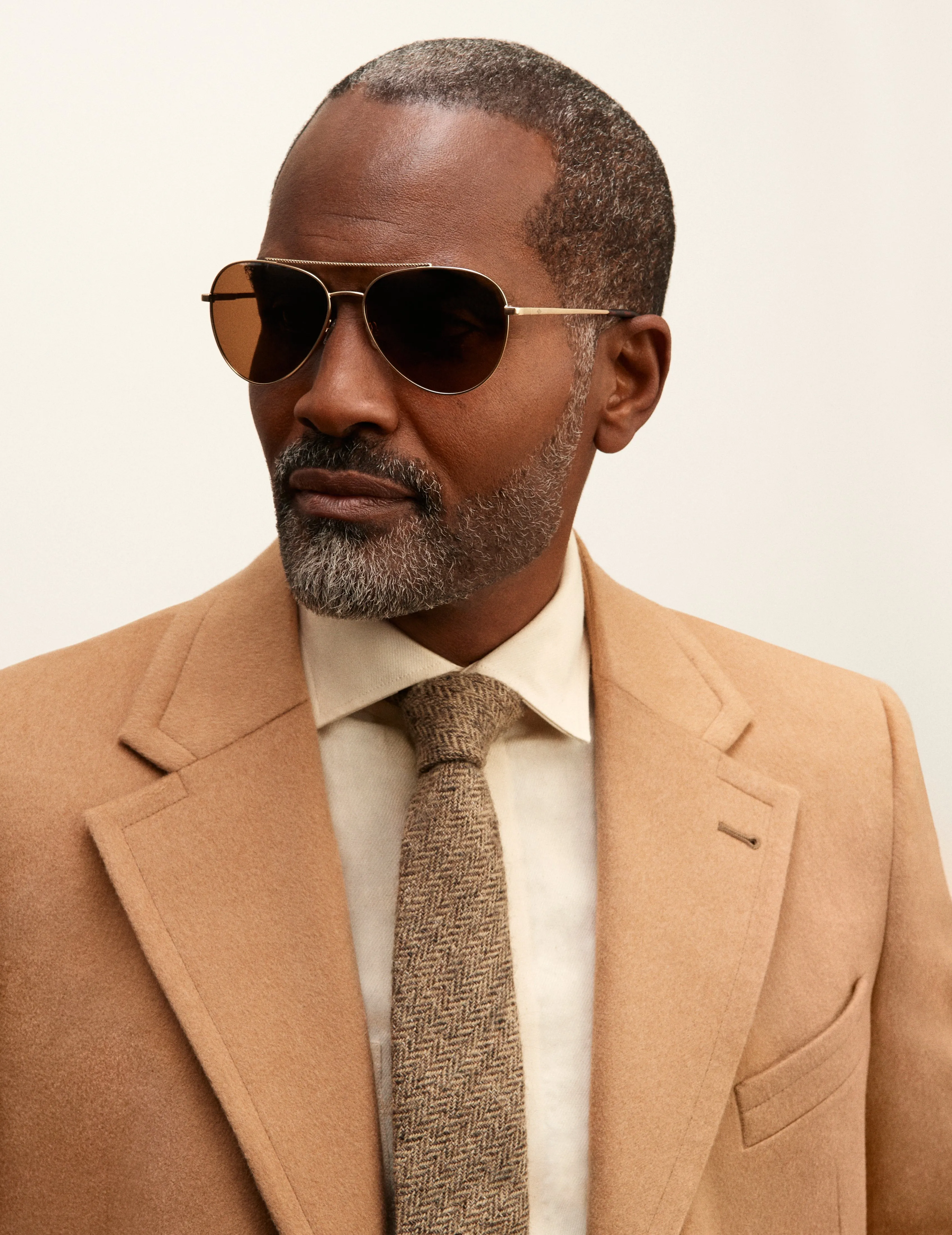 Gold Aviator Sunglasses sold by Joseph Abboud