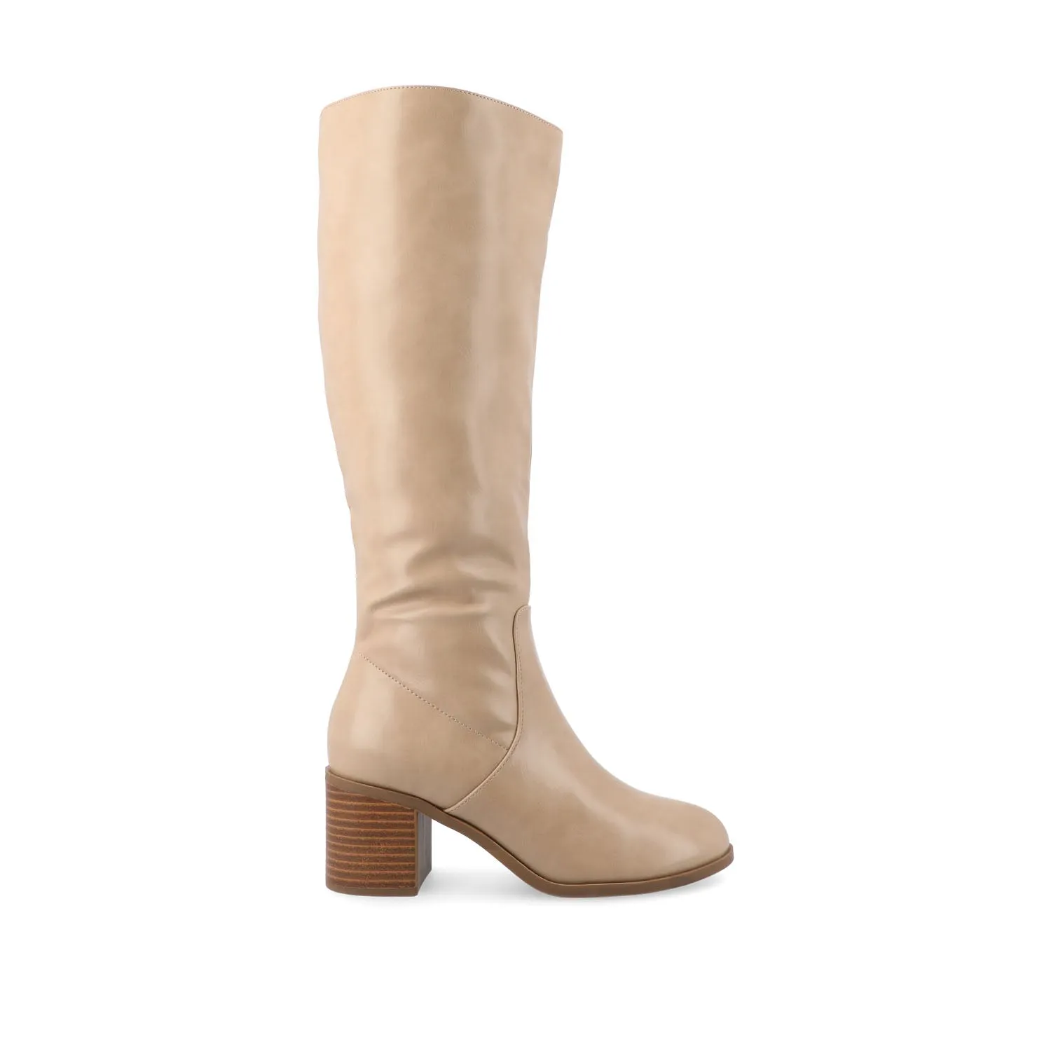 ROMILLY KNEE HIGH BOOTS IN VEGAN LEATHER sold by Journee Collection