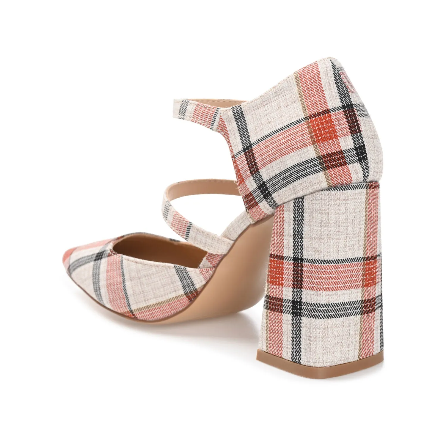 ISADORAH MARY JANE HEELS IN FABRIC sold by Journee Collection product image thumbnail 5