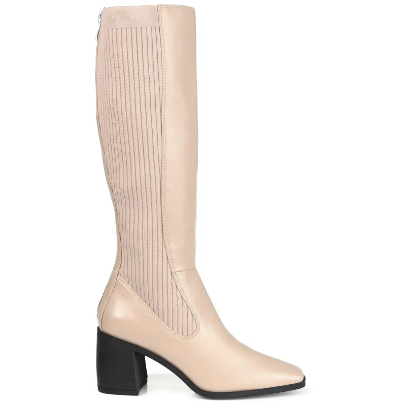 WINNY KNEE HIGH BOOTS IN WIDE CALF sold by Journee Collection