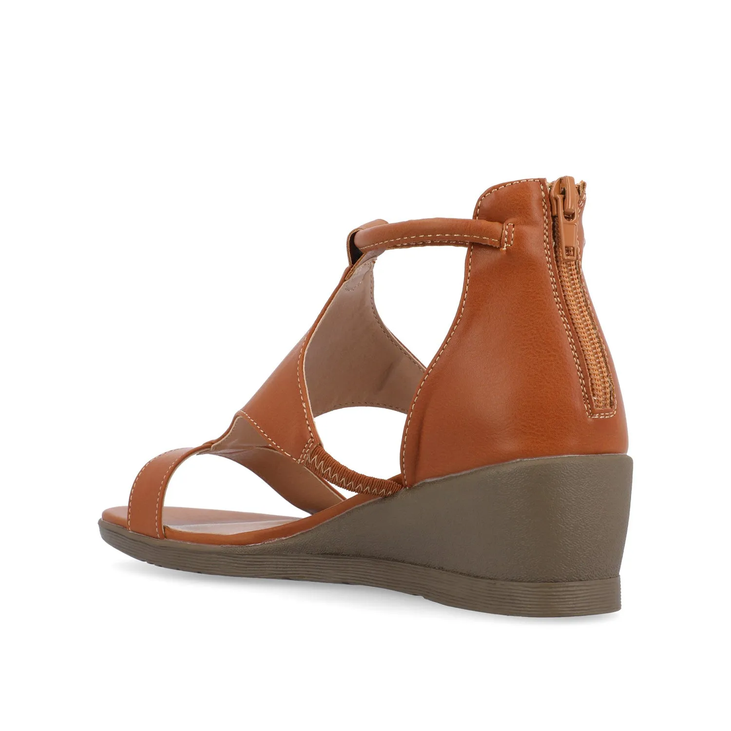 TRAYLE GLADIATOR SANDALS IN VEGAN LEATHER sold by Journee Collection product image thumbnail 5